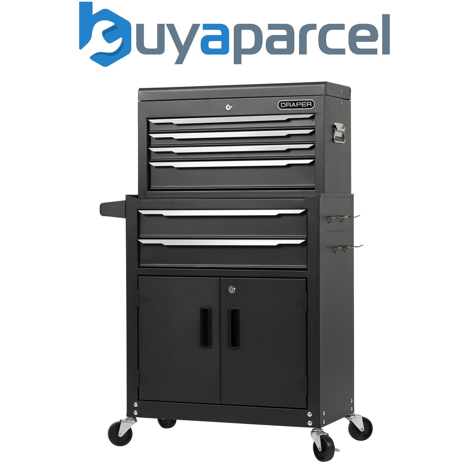 Draper 30680 Combined Roller Cabinet and Tool Chest, 6 Drawer, 24