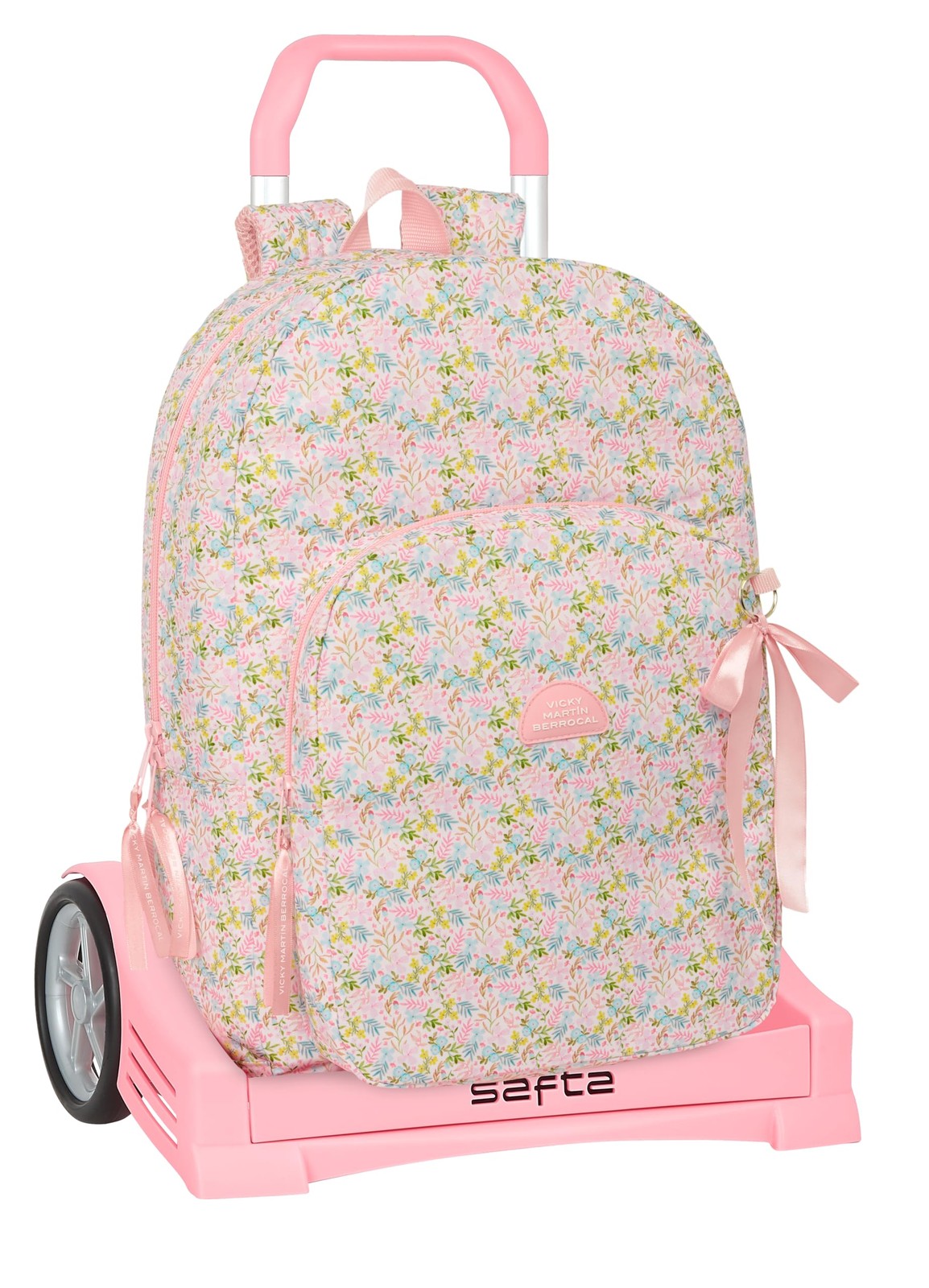 VMB – School Backpack with Safta Evolution Trolley Included, Ideal for Children