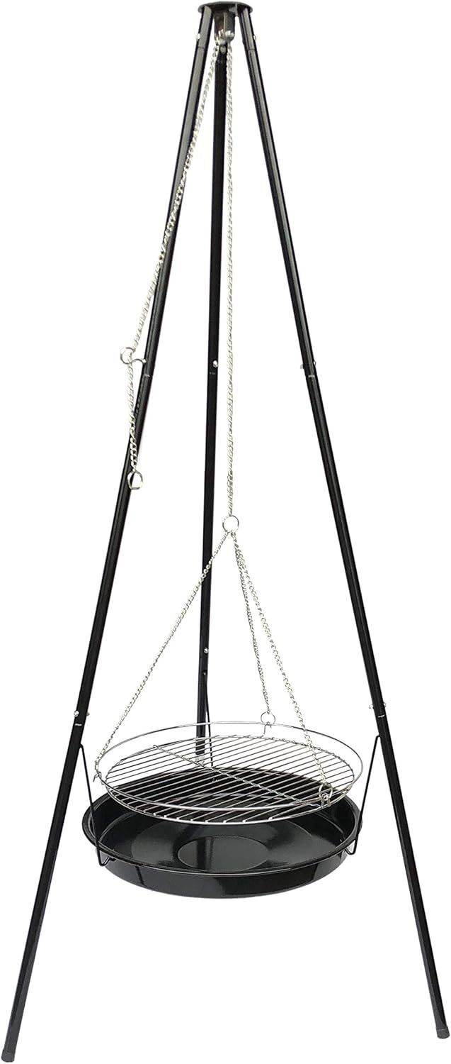 Grillchef by Landmann Swivel Grill 0542, Grill Grate Fire Bowl Charcoal Grill