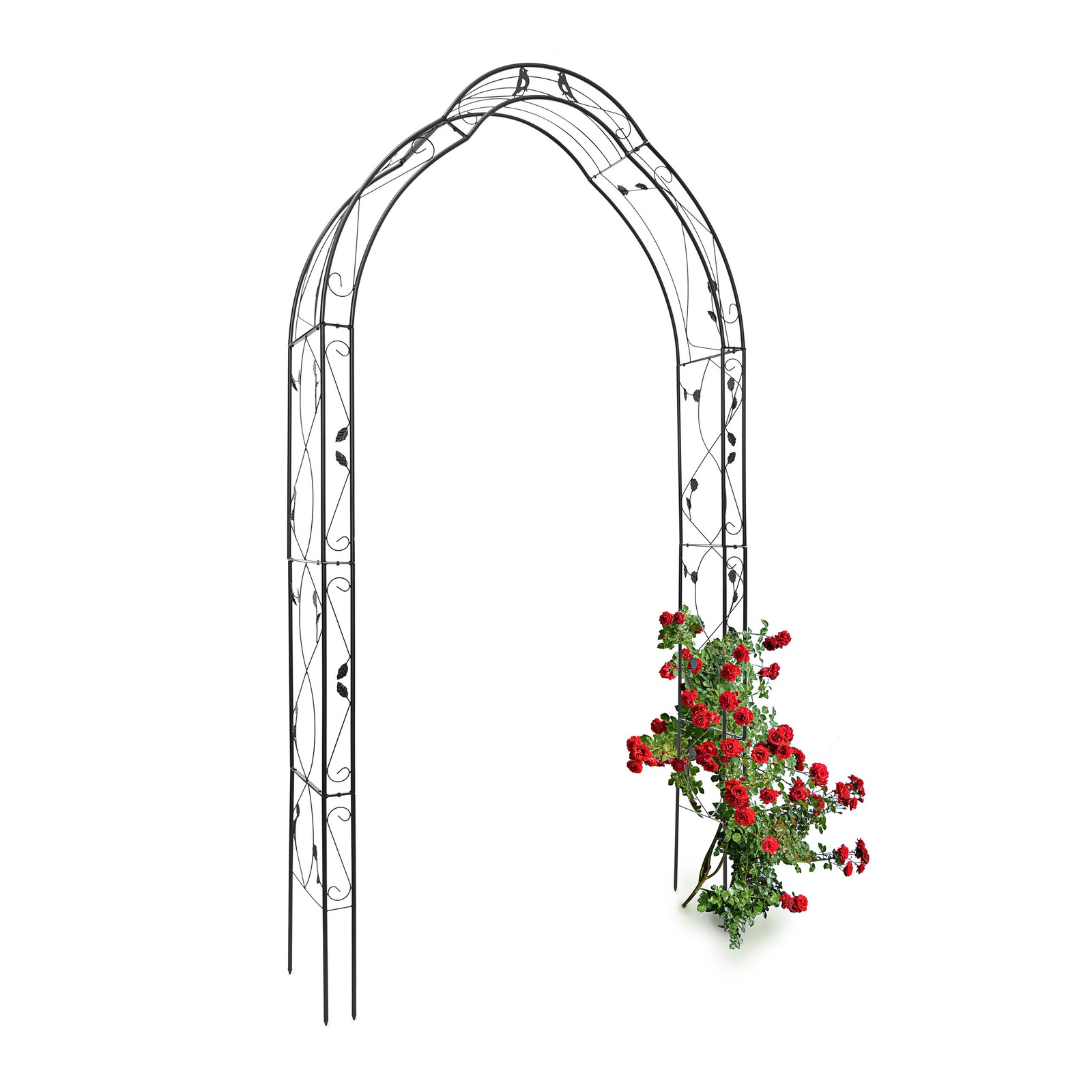Rose arch Climbing Plant Trellis Sturdy Weatherproof Rose Archway 255 cm