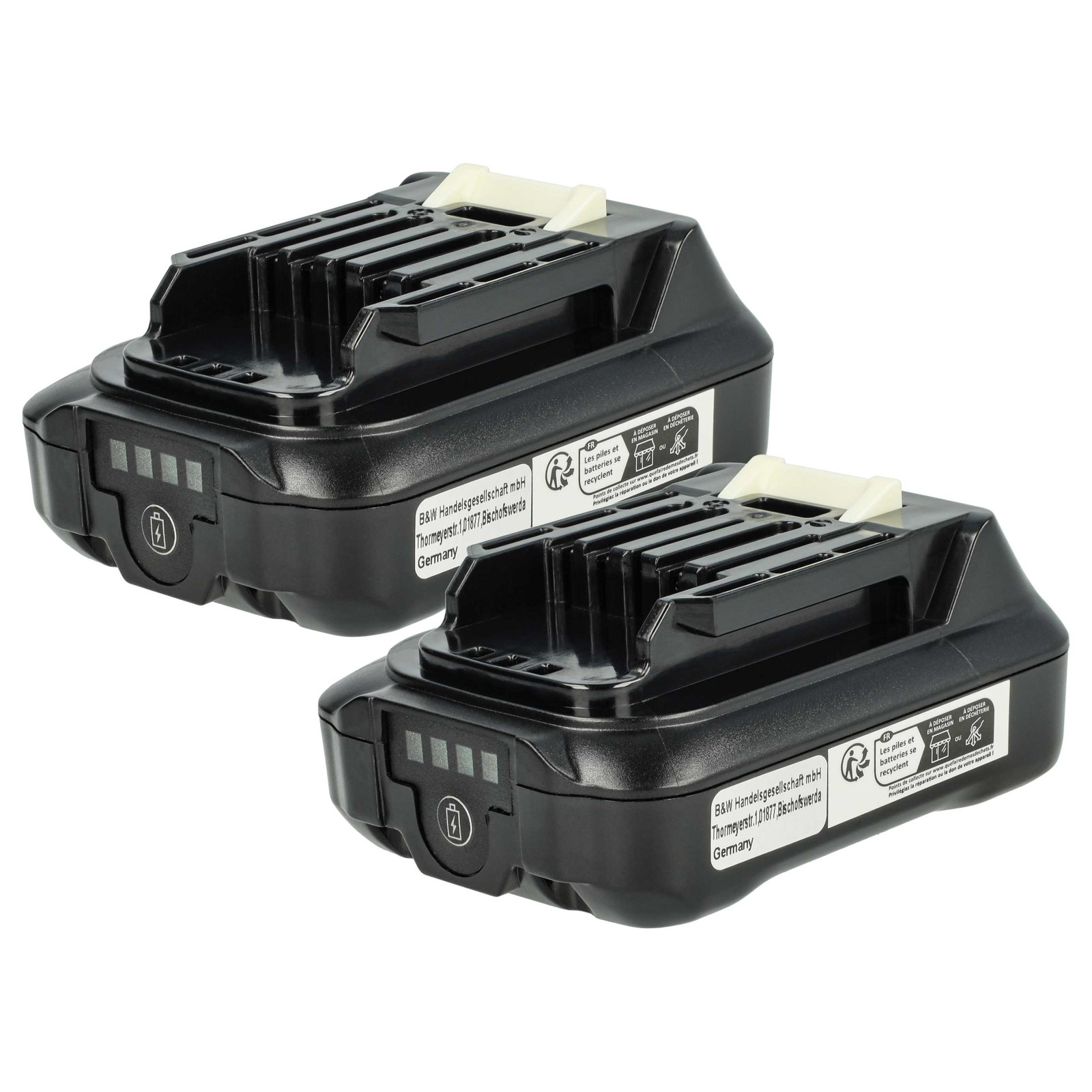 2x Battery for Makita DF331D DF032DZ DF331DSAE DF331DS DF032DSME/Z 2Ah 12V