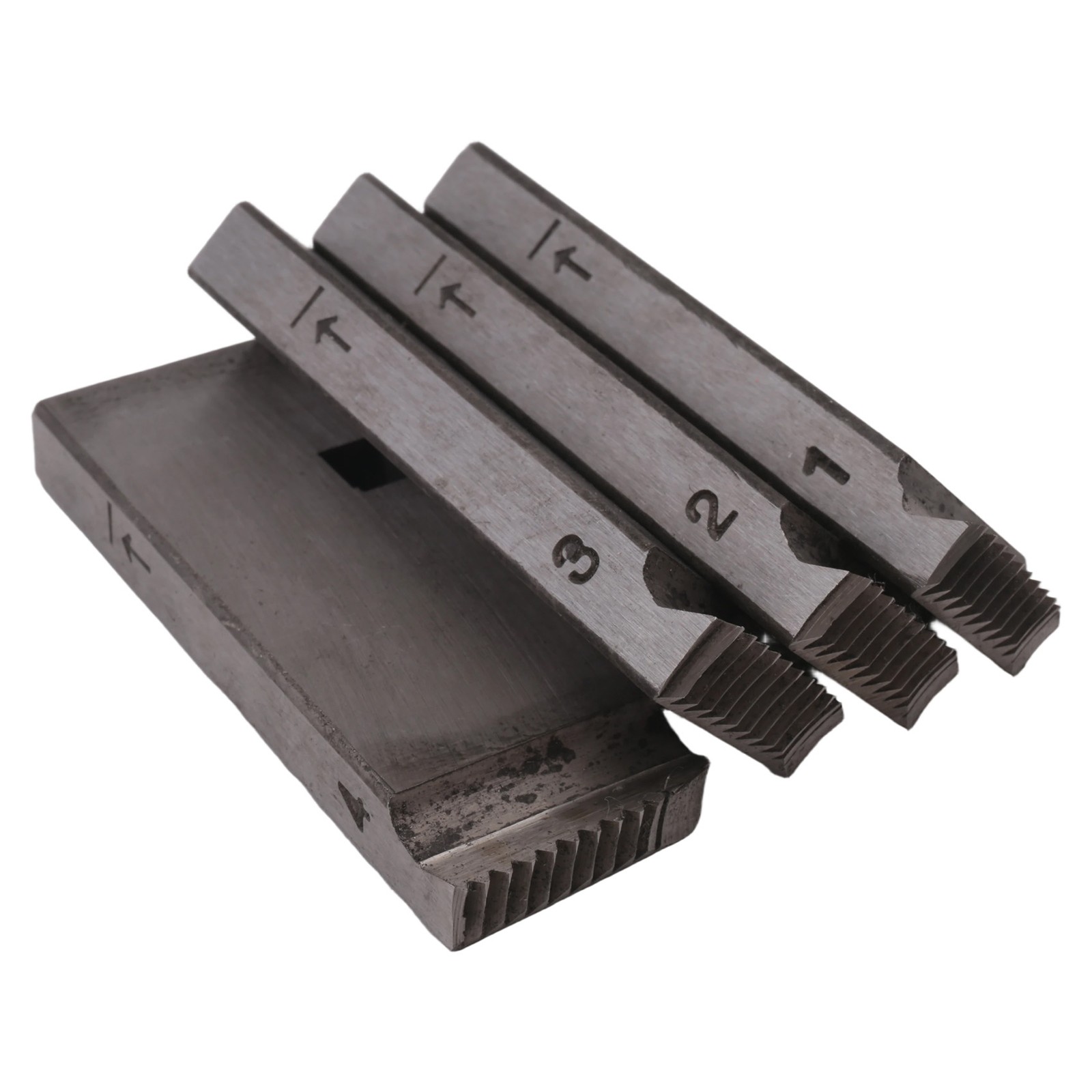 4-Pack 47770 Pipe Threader Set for ,High-Speed Threading Dies for 1-2 Inch1563