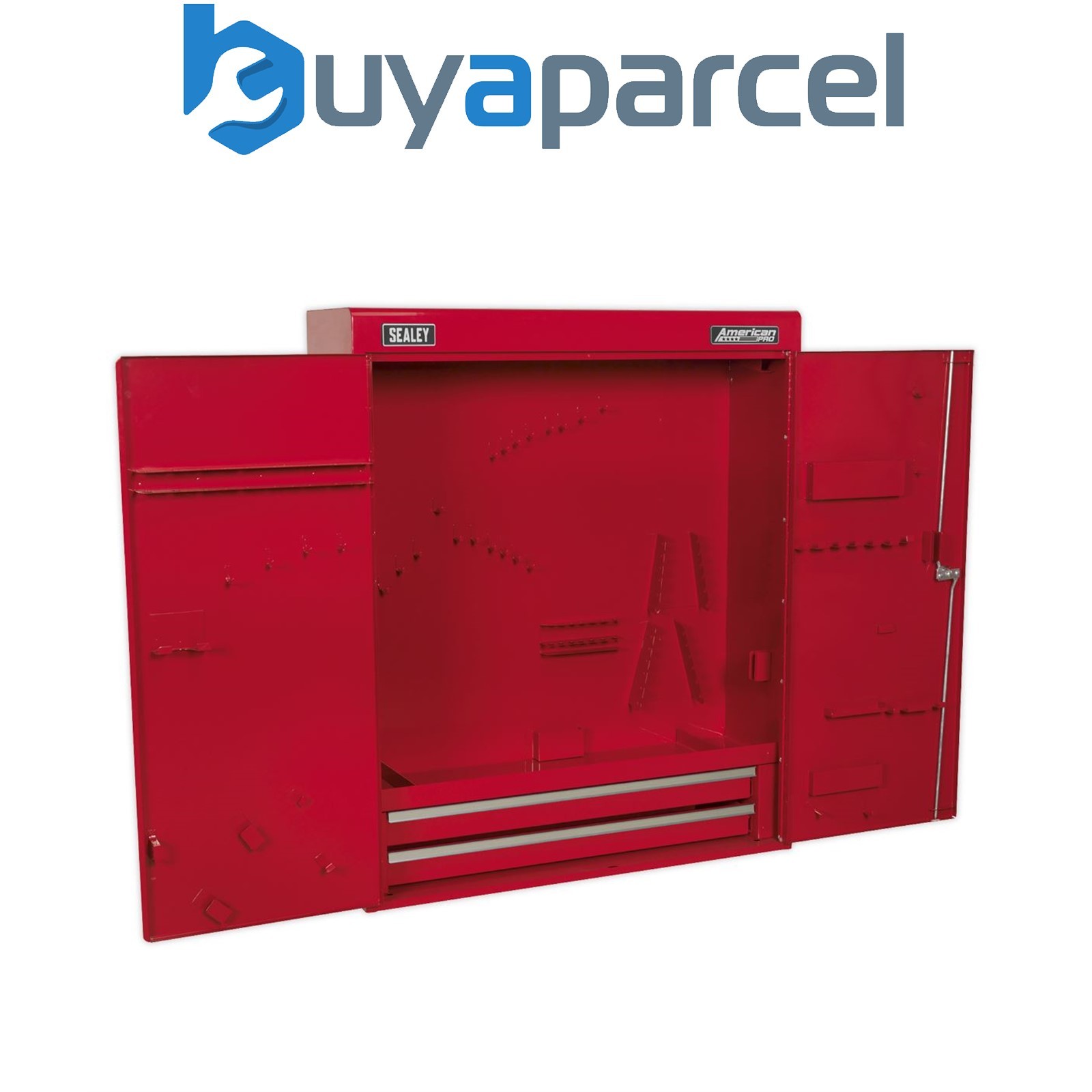 Sealey APW750 American PRO&reg; Wall Mounting Tool Cabinet with 2 Drawers