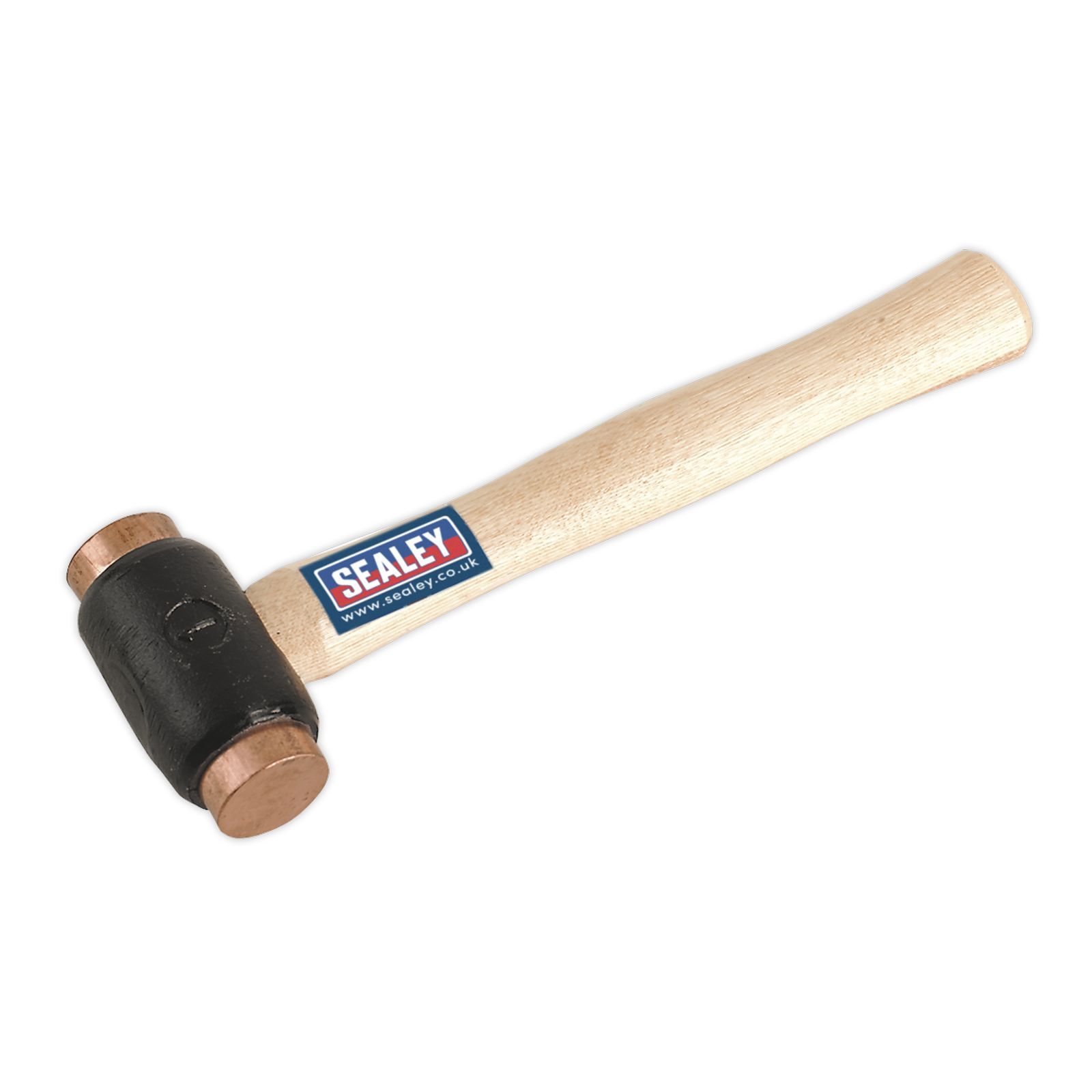 Sealey Copper Faced Hammer 1.75Lb Hickory Shaft Heavy Duty Hammer/Mallet CFH02