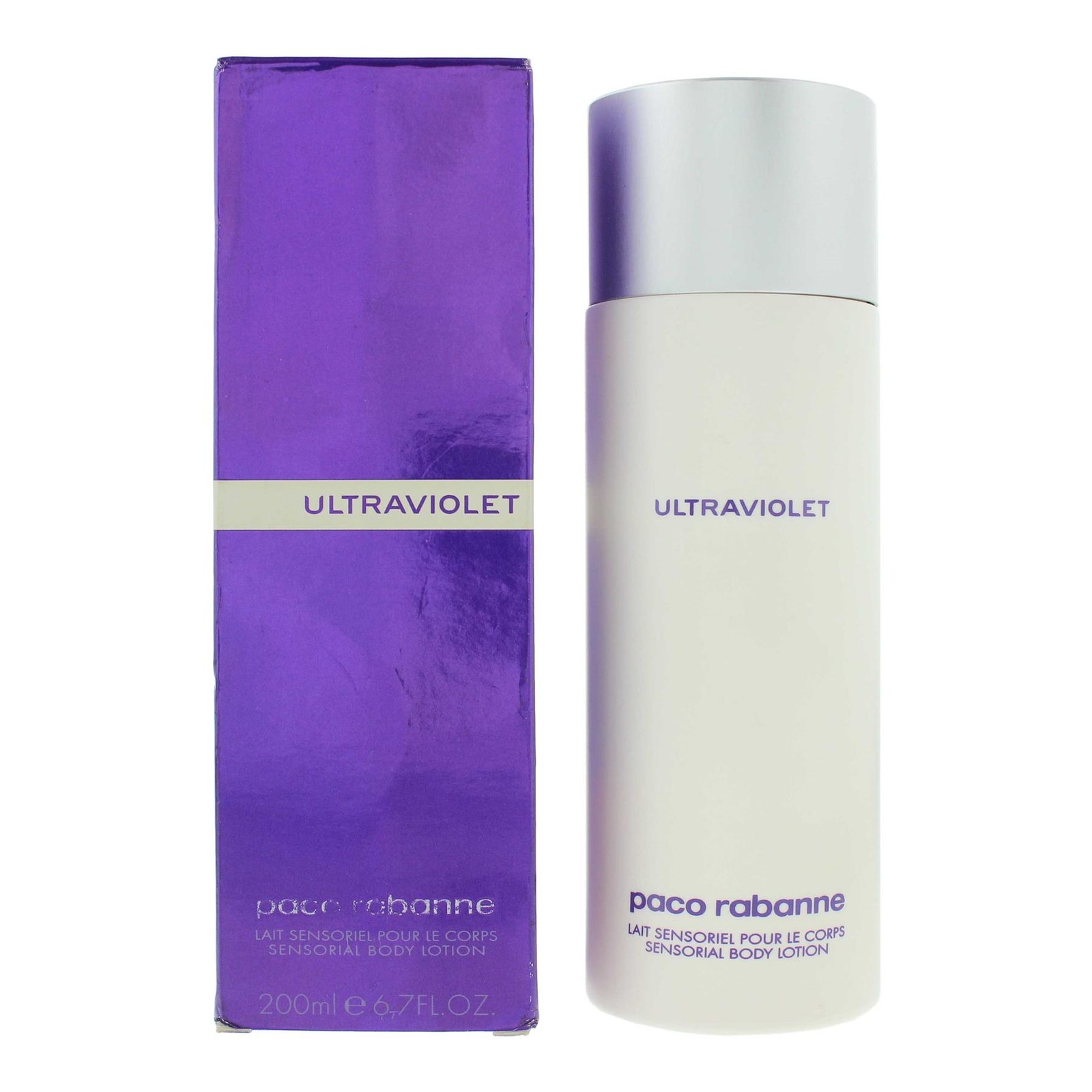 Paco Rabanne Ultraviolet Body Lotion 200ml Damaged Box