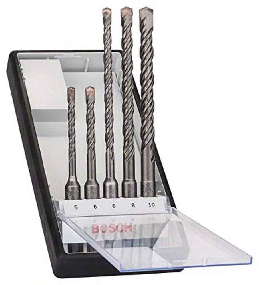 BOSCH Robust Line SDS plus-5 Hammerbohrer-Set NEW