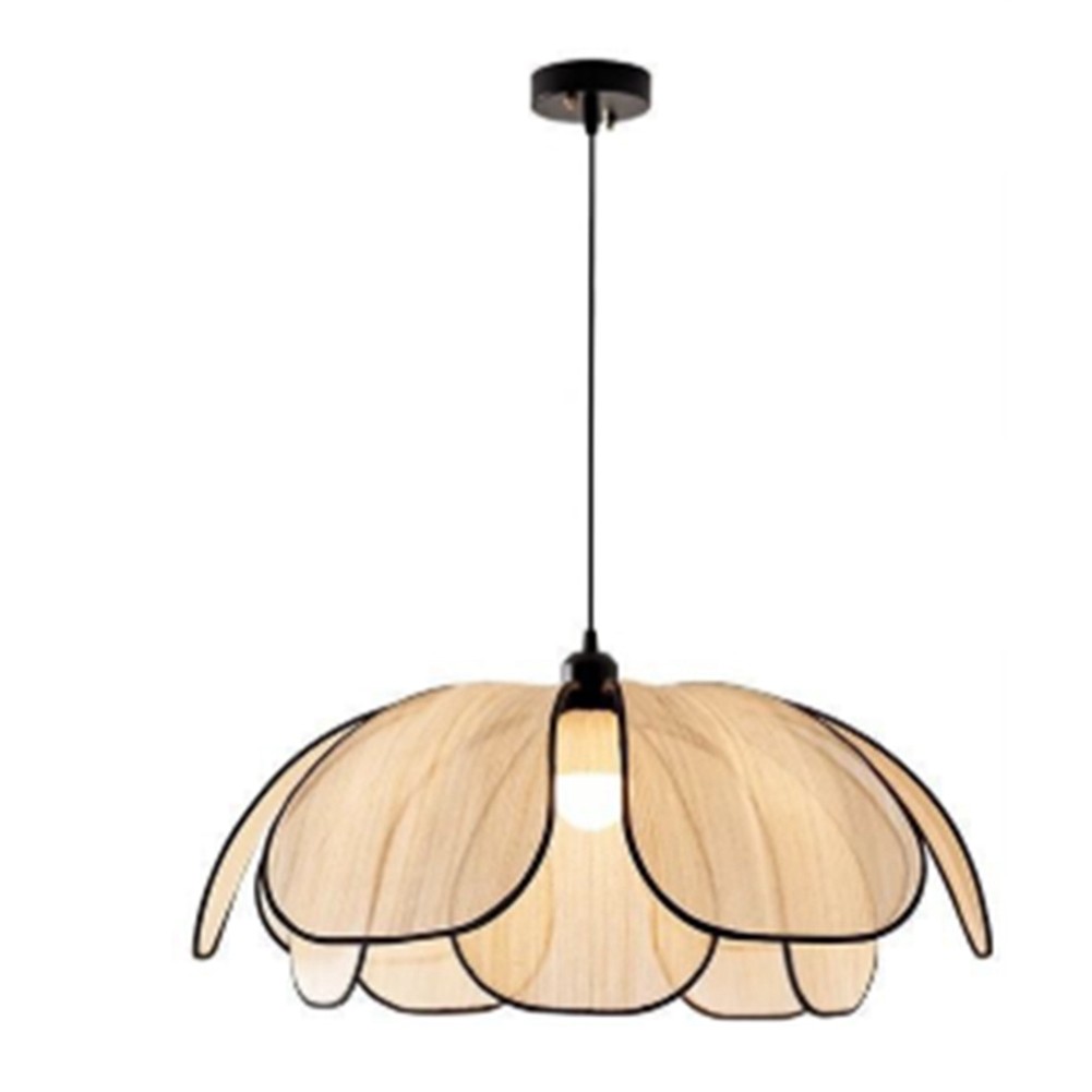 Vintage Hand-Woven Lotus Dining Room Chandelier Bedroom Living Room Lamp4177