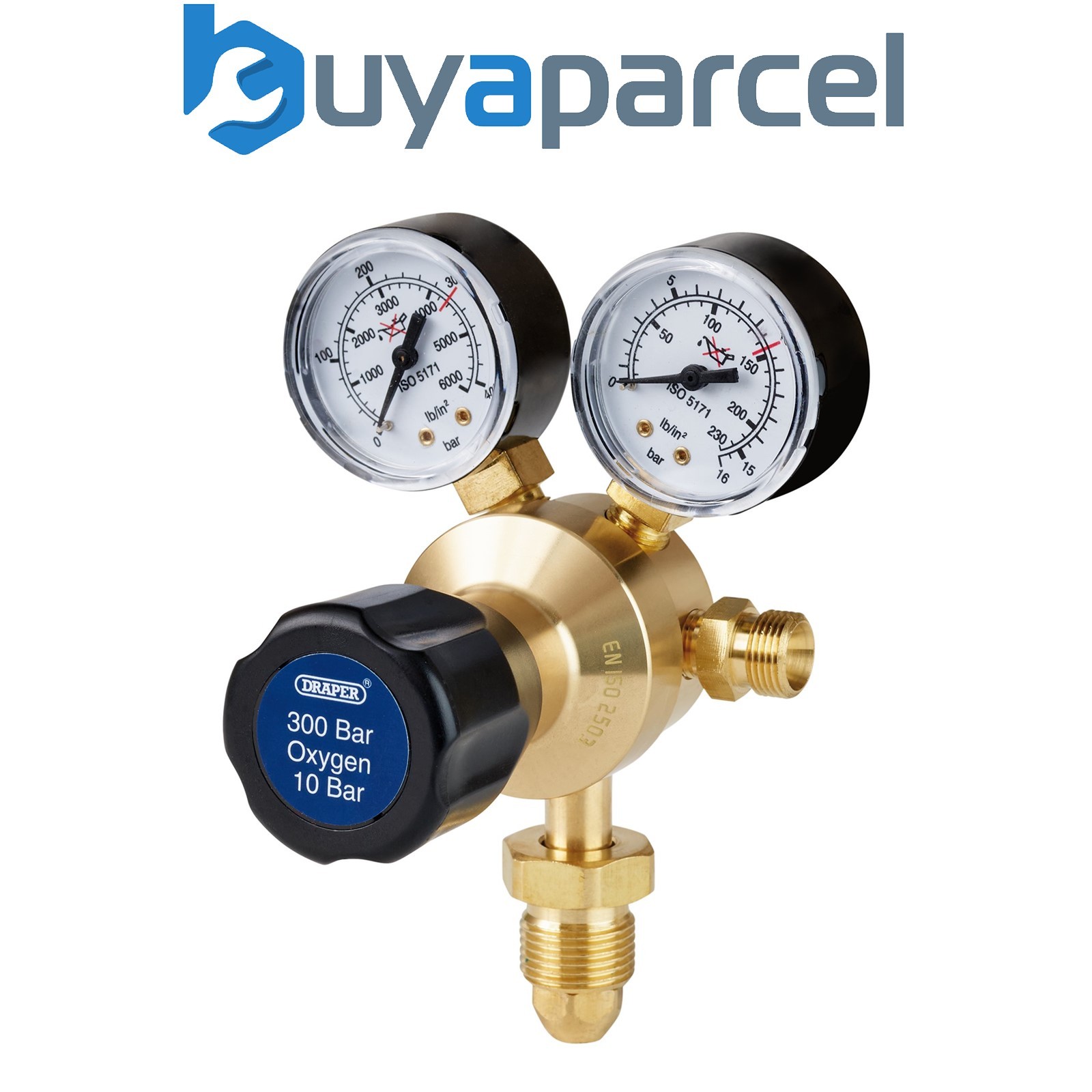 Draper 35010 Oxygen Regulator, 300 Bar