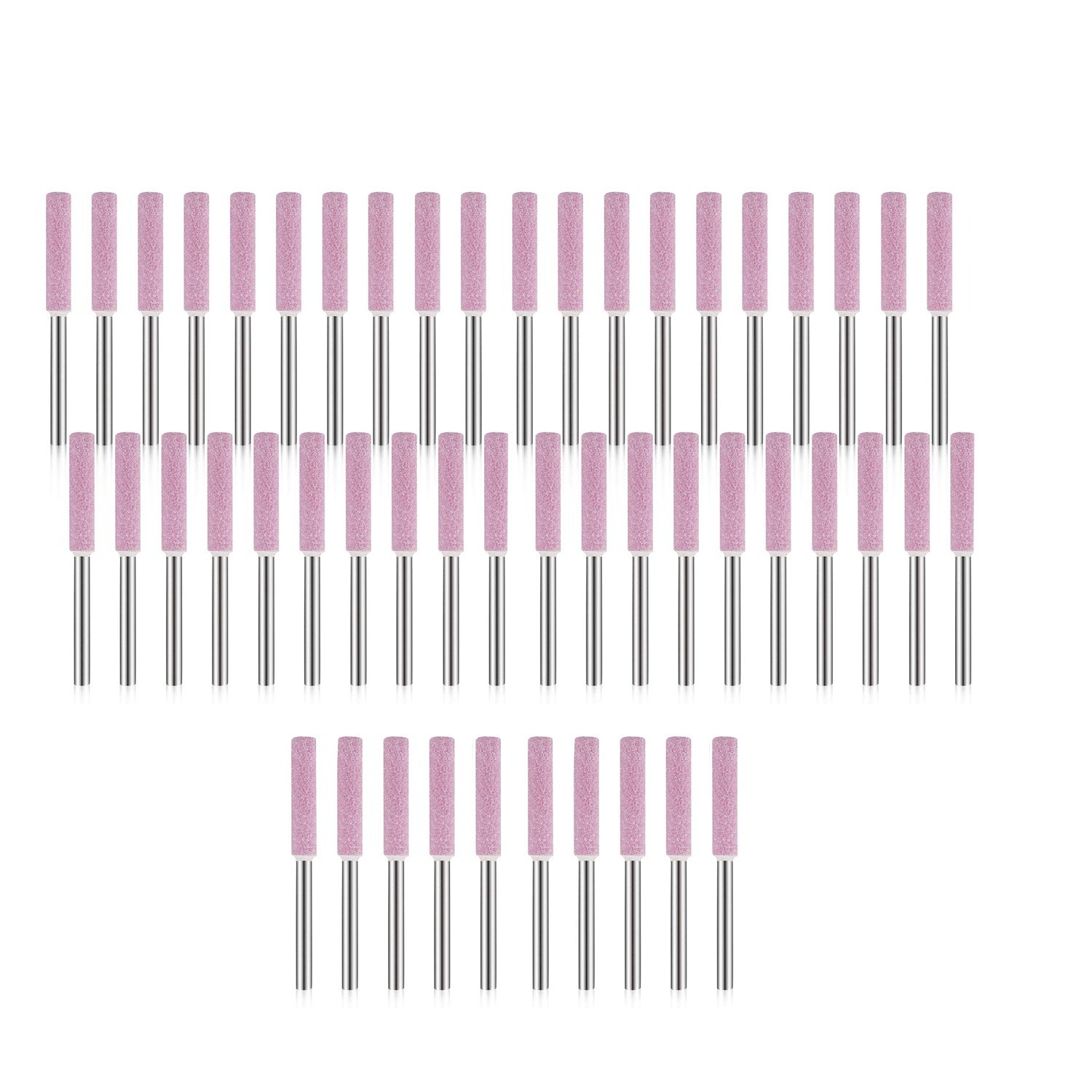 3X(50 Pieces Burr Grinding Stone File,Polishing Grinding Tool Grinding Bits9341