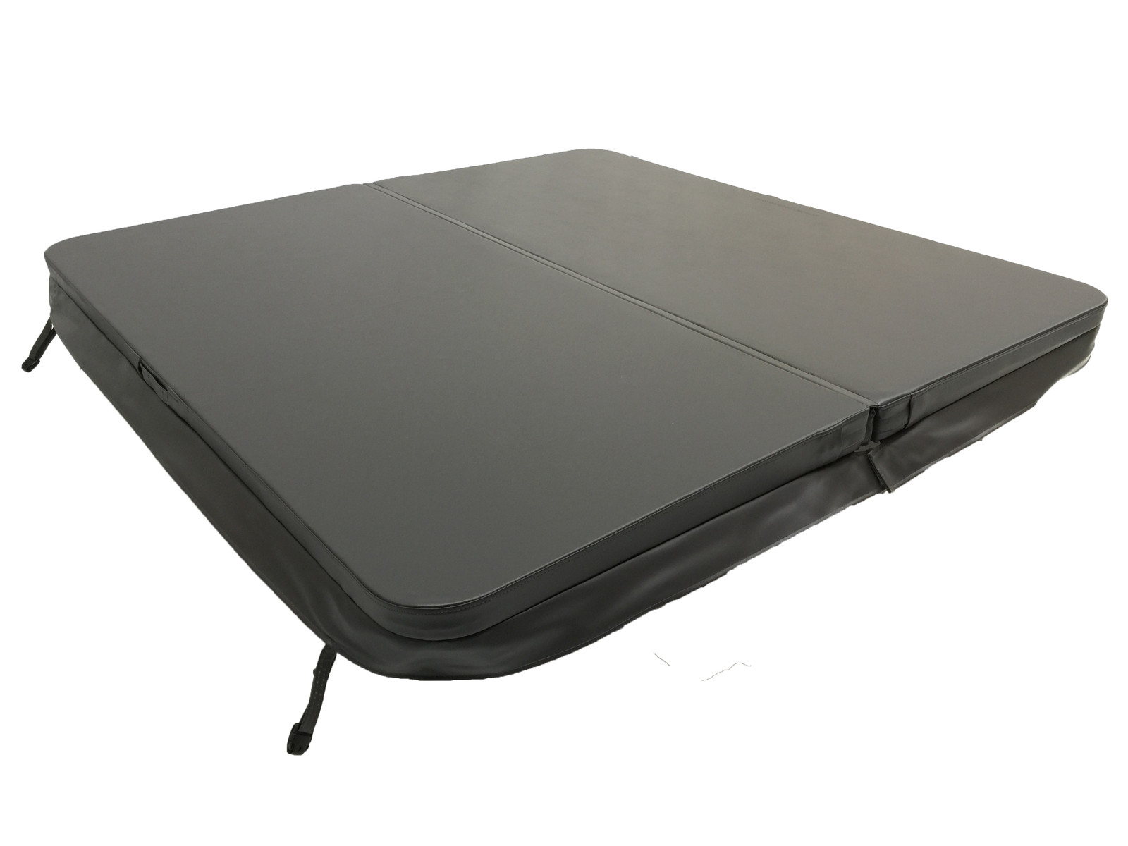 Grey 94 x 94 Inches Hot Tub Spa Cover Fits Master Spa LS800 LS850 LSXS Heatlock