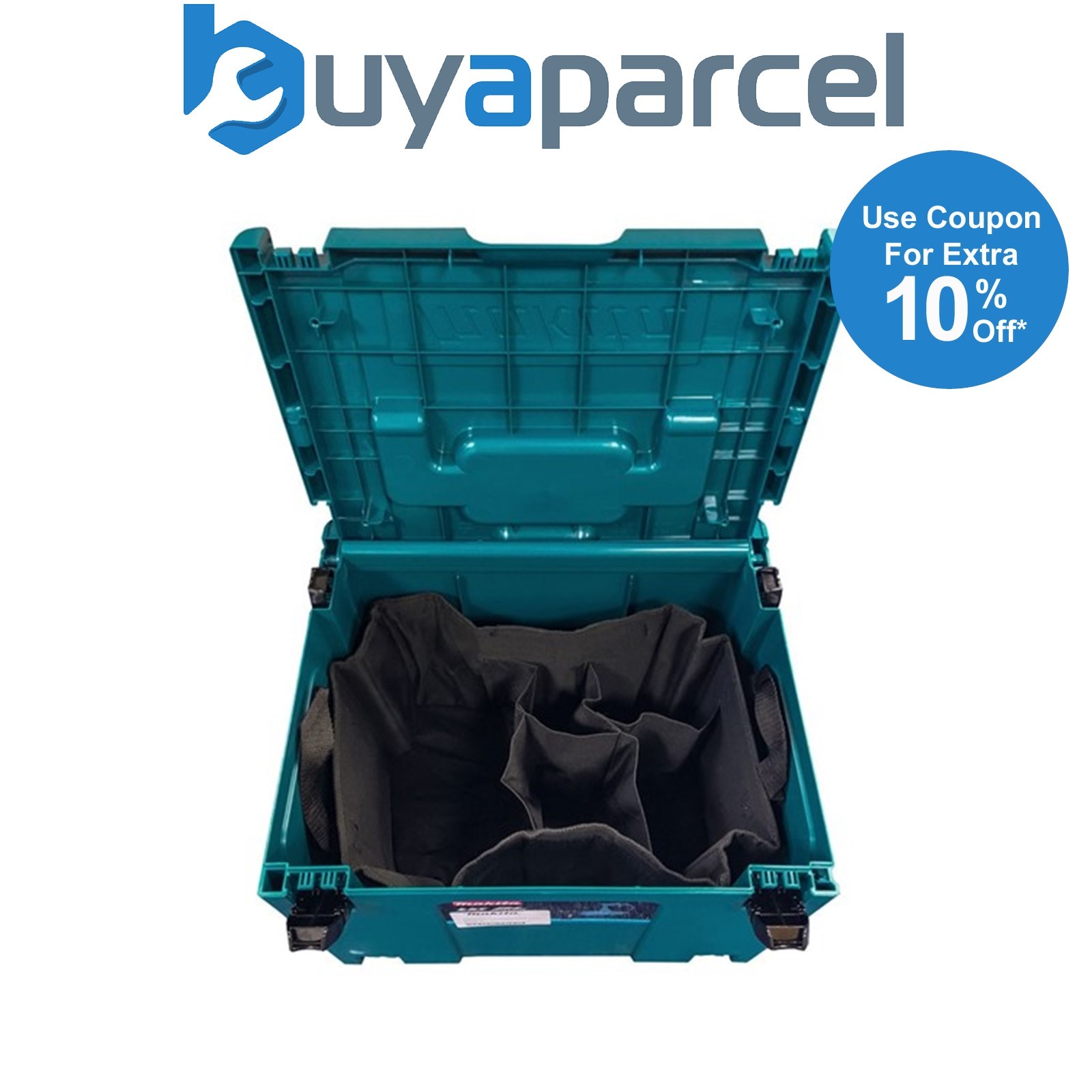 Makita MAKPAC Router Case with Canvas Inlay - Suits DRT50Z RTC0700C