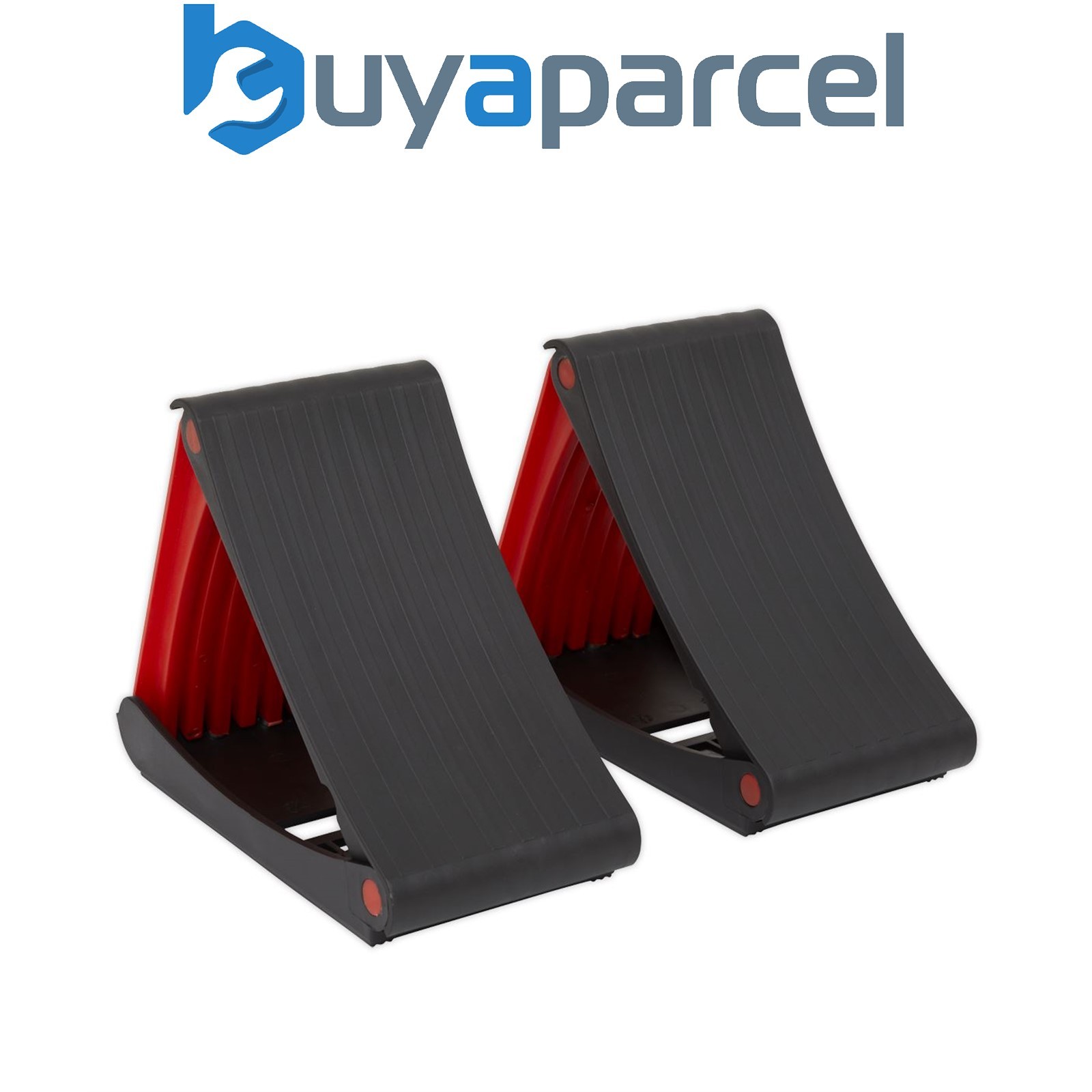 Sealey WCF01 Folding Wheel Chocks - Pair