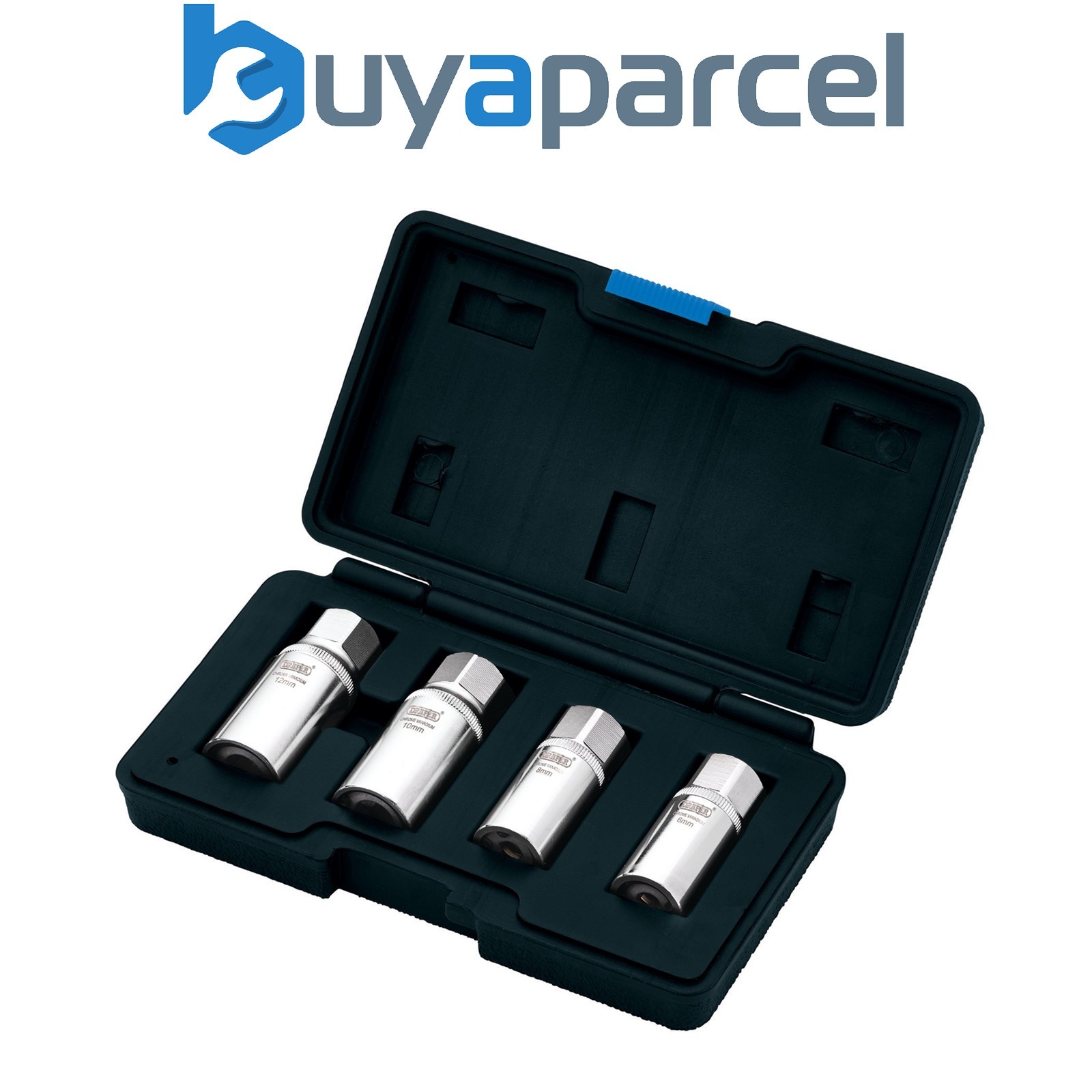 Draper 55641 Stud Extractor Set, 1/2" Sq. Dr. (4 Piece)