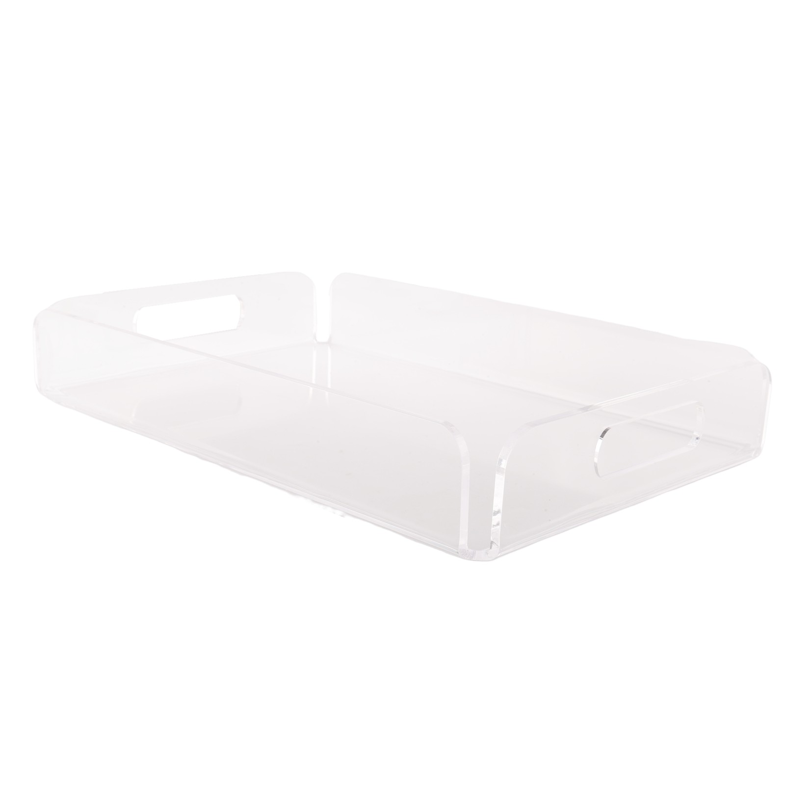 Transparent Acrylic Tray Acrylic Snack Plate Multifunctional Storage Plate3925
