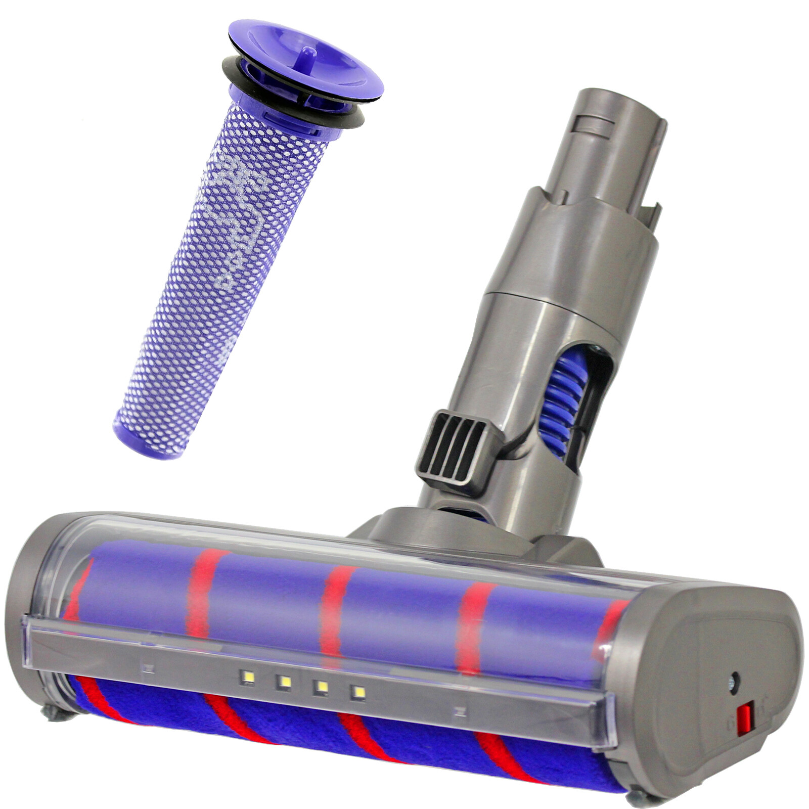 Soft Roller Brush Head Filter for DYSON SV03 SV04 SV06 Vacuum Hard Floor