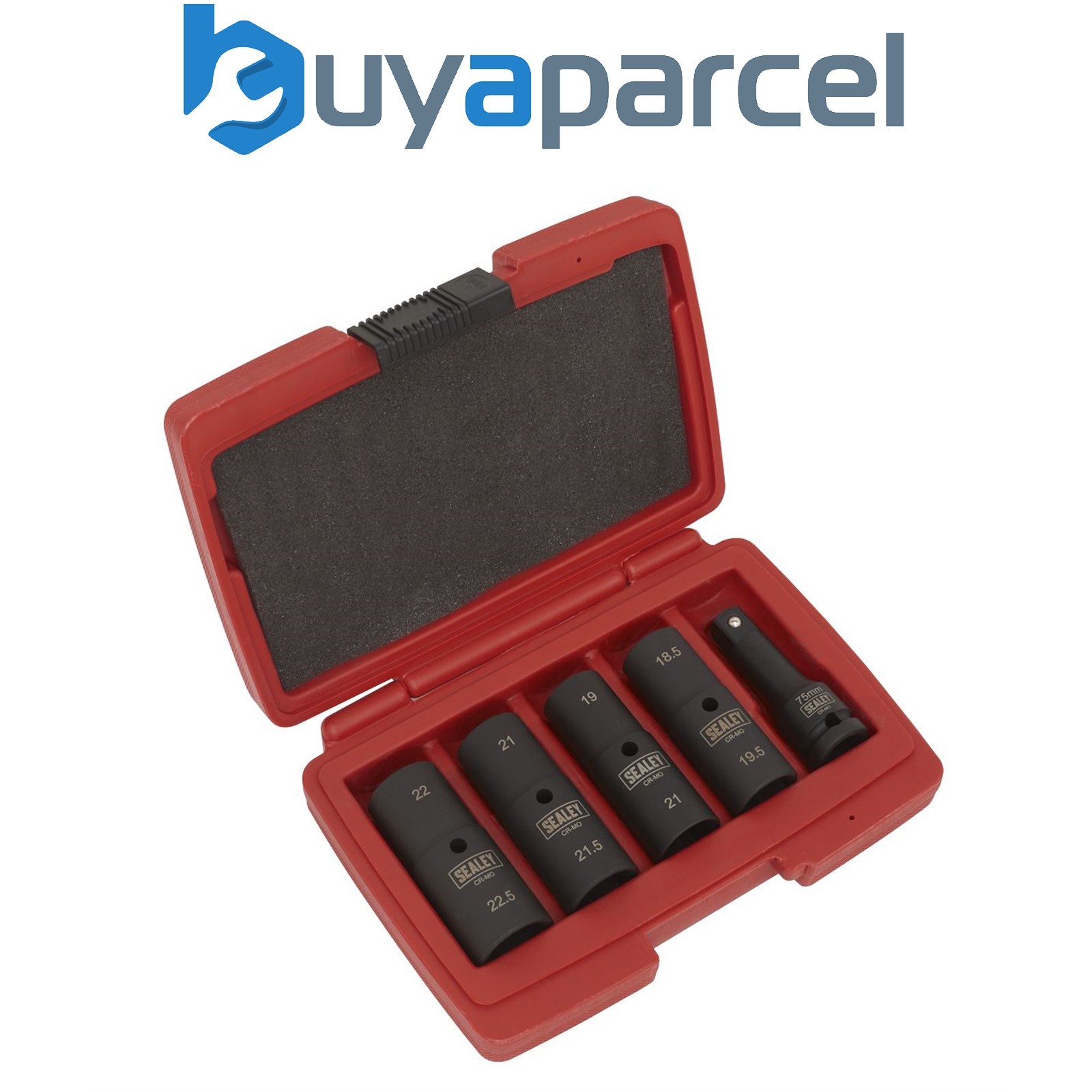 Sealey SX1820 Double Ended Impact Socket Set 1/2"Sq Drive 5pc