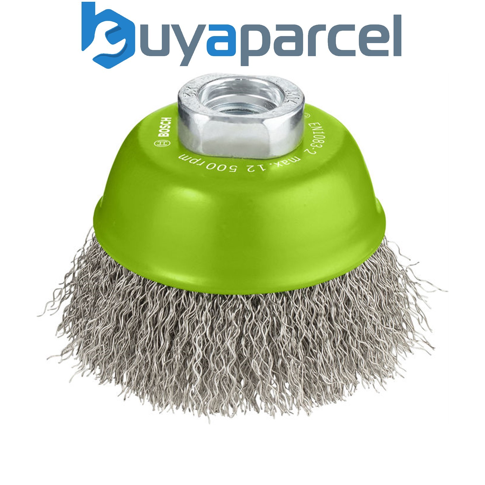 Bosch Brushing PRO Stainless Steel clean Cup Brush 75 x 0.3 mm Thread 2608622102
