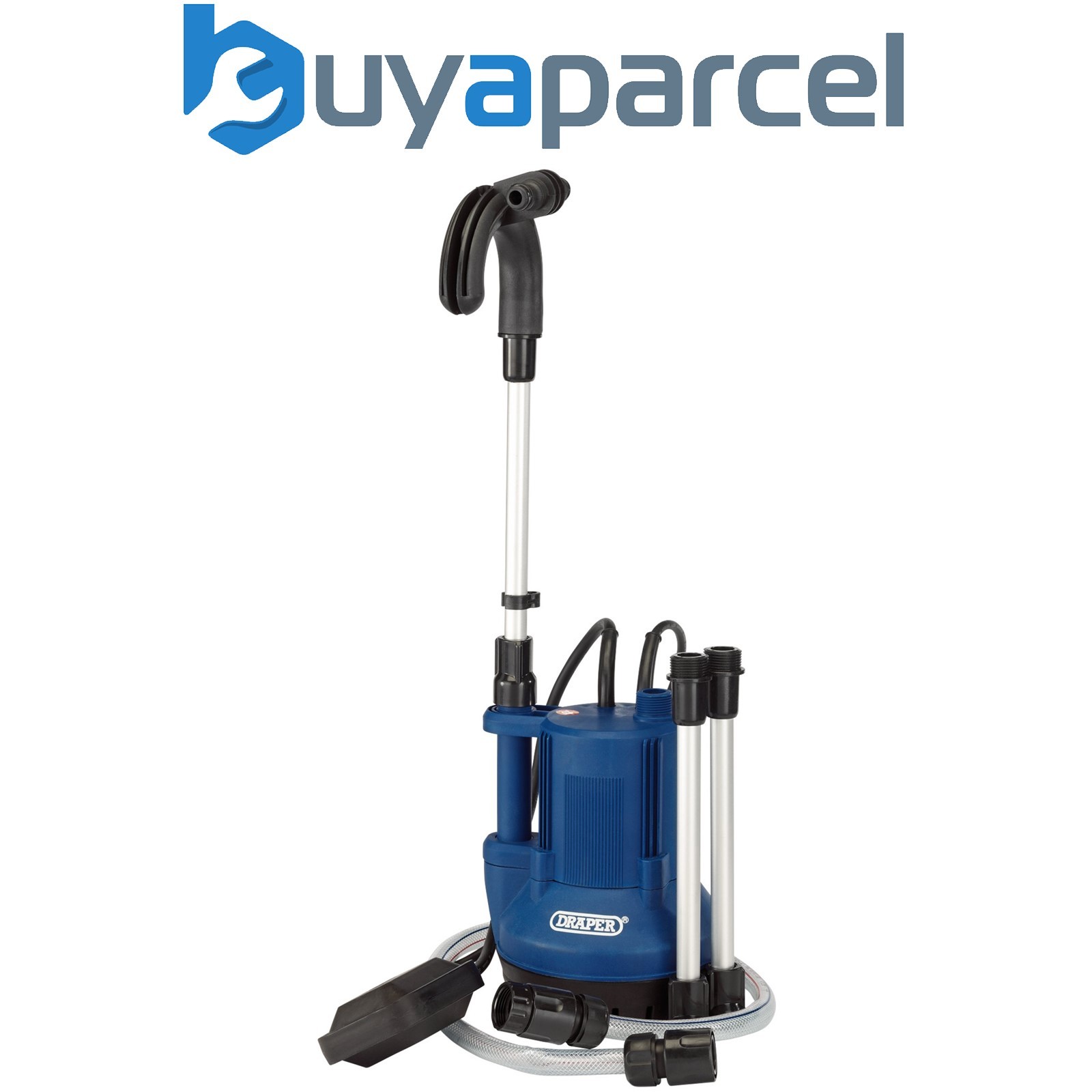 Draper 36327 Submersible Clean Water Butt Pump with Float Switch, 40L/min, 350W