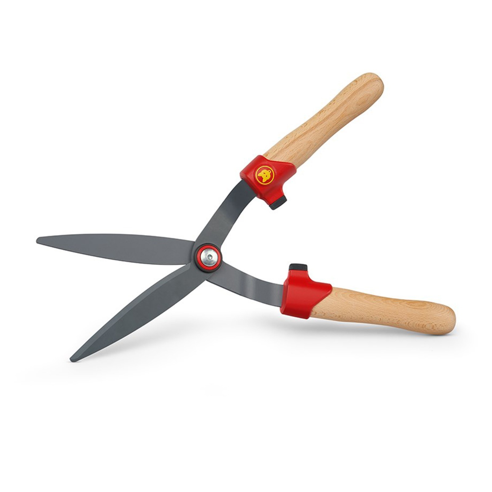 WOLF GARDEN HEDGE SHEARS GARDENING GRASS WOODEN HANDLES EDGING LAWN TRIMMER
