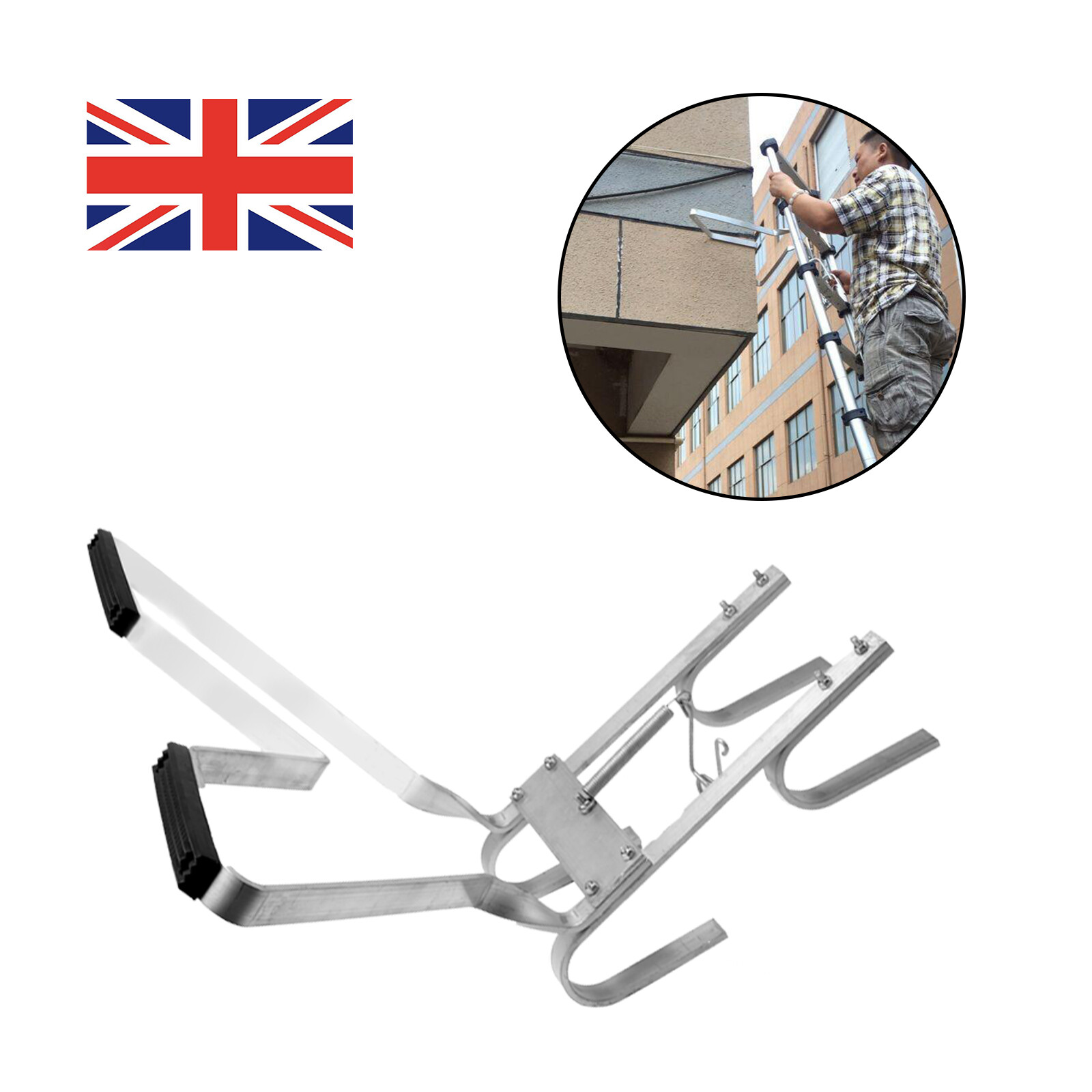 Universal Ladder Stand-Off V-shaped Downpipe Ladder Accessory Easy Use UK Stock