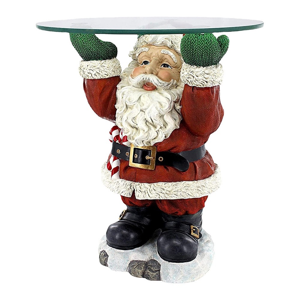 Christmas Santa Clau Snack Tray Rack Fun Christmas Party Decorations X7O51264
