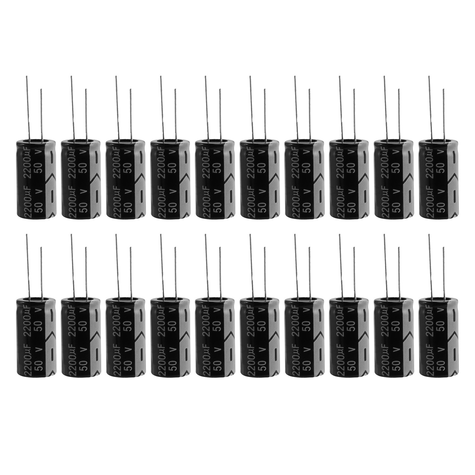 3X(20 Pcs 2200uF 50V 105C Polarized Electrolytic Capacitors 16x31mm Z2D5)1060