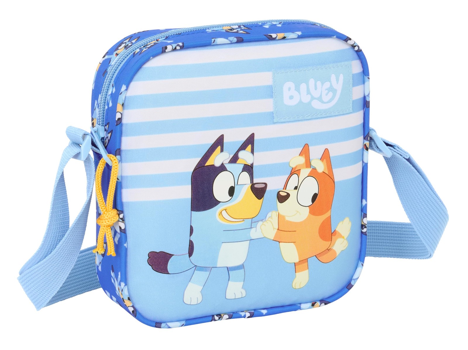 Safta BLUEY LET'S PLAY – Small Messenger Bag, Children's Bag, Ideal for Children