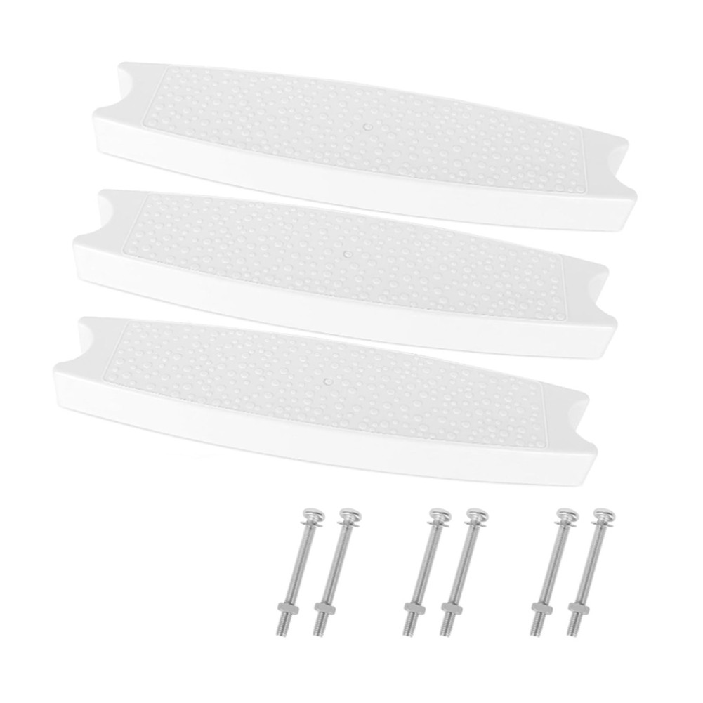 2X(3PCS Universal Swimming Pool Ladder Steps, Swimming Pool Replacement2616