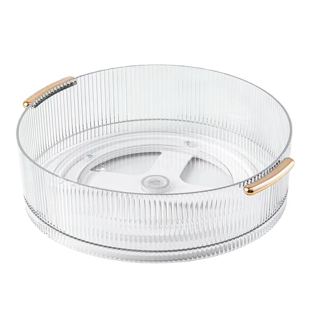 2X(360° Rotating Makeup Organizer for Vanity,Revolving Perfume Skincare6290