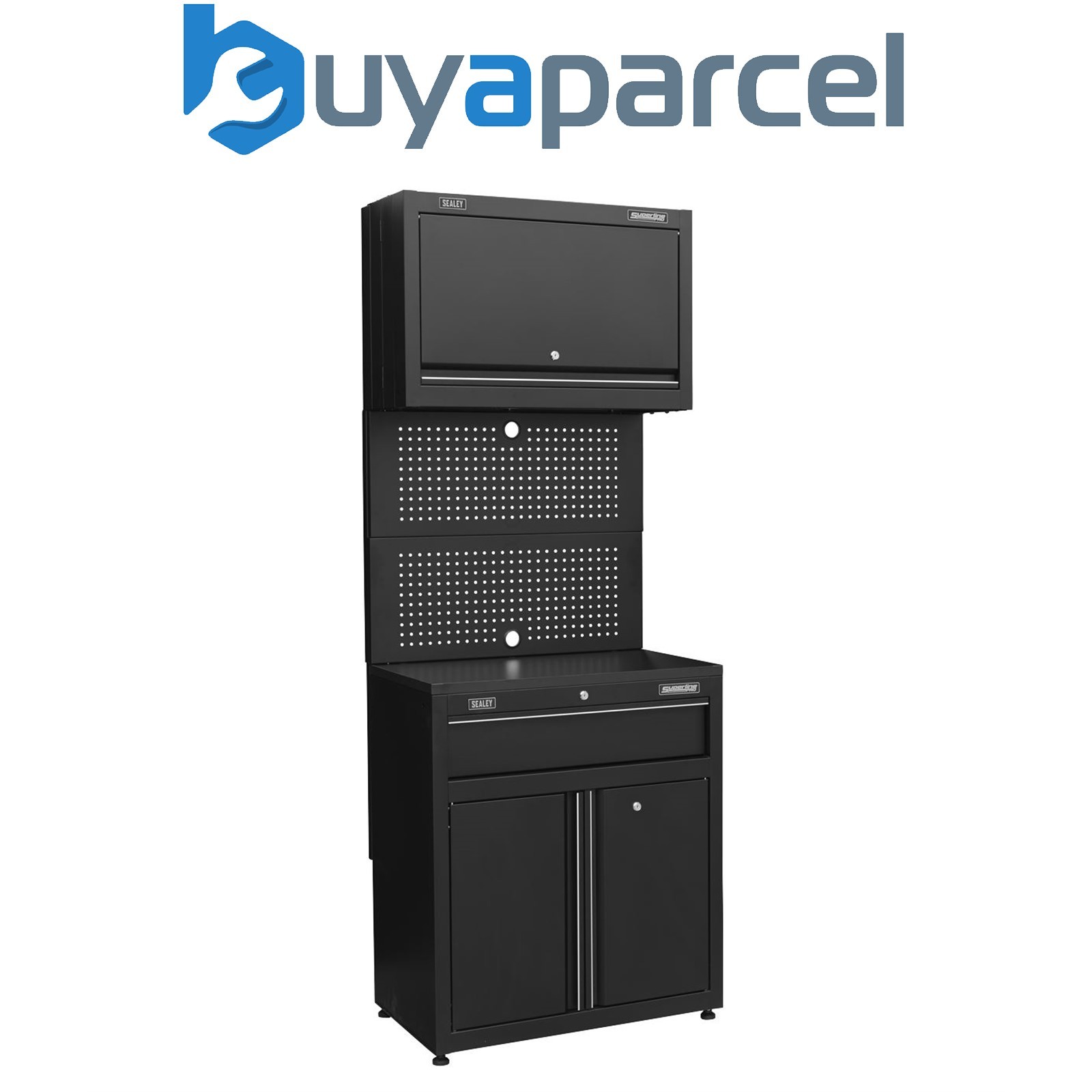 Sealey APMS2HFPD Superline PRO&reg; Rapid-Fit Modular Wall & Base Cabinet with D