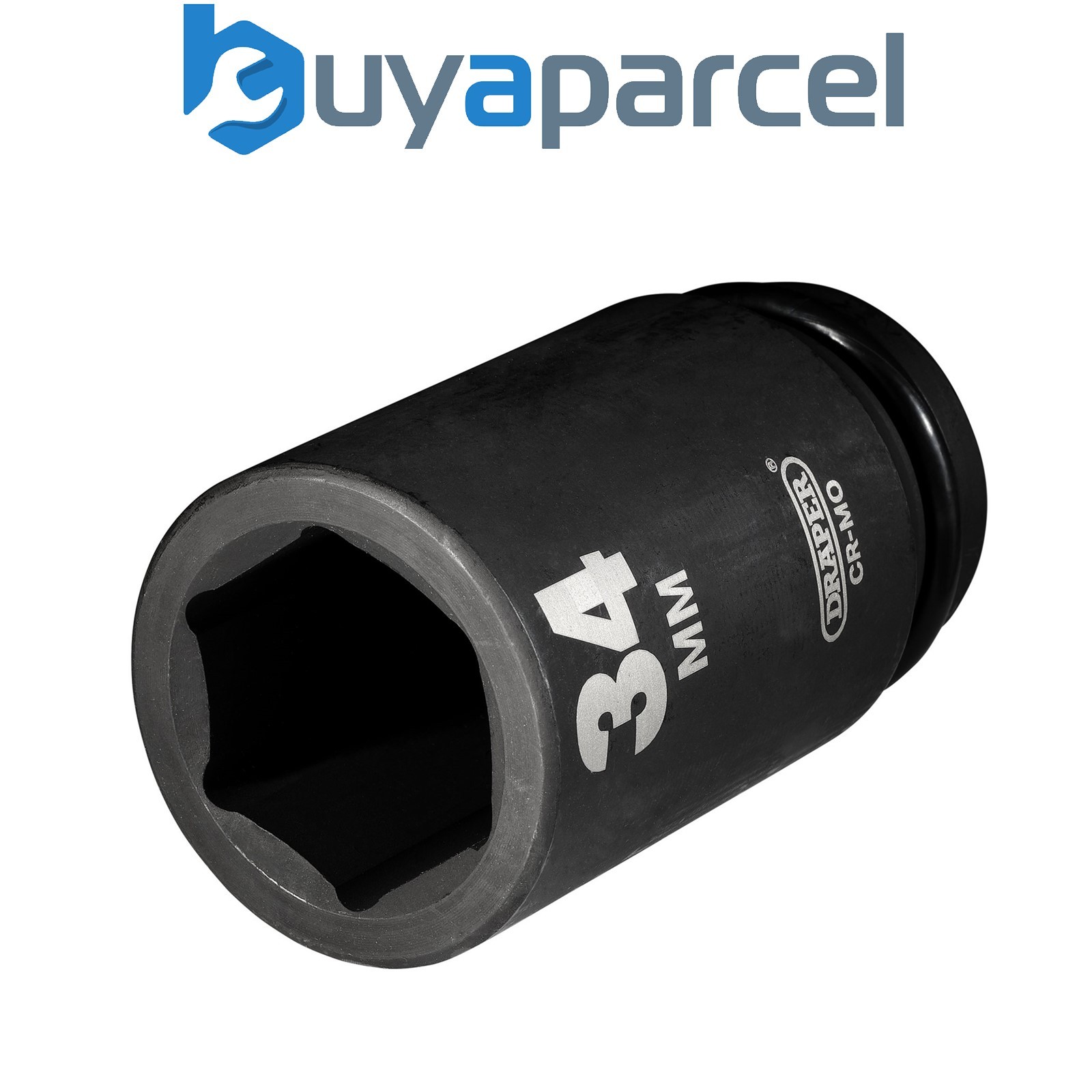 Draper 27142 Draper Hi-TORQ Deep Impact Socket, 3/4" Sq. Dr., 34mm