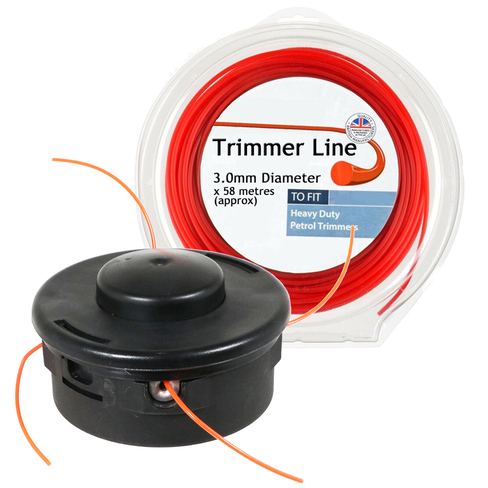 Trimmer Head for STIHL Autocut 40-4 FS360 FS400 FS450 FS480 FS500 + 58m Line