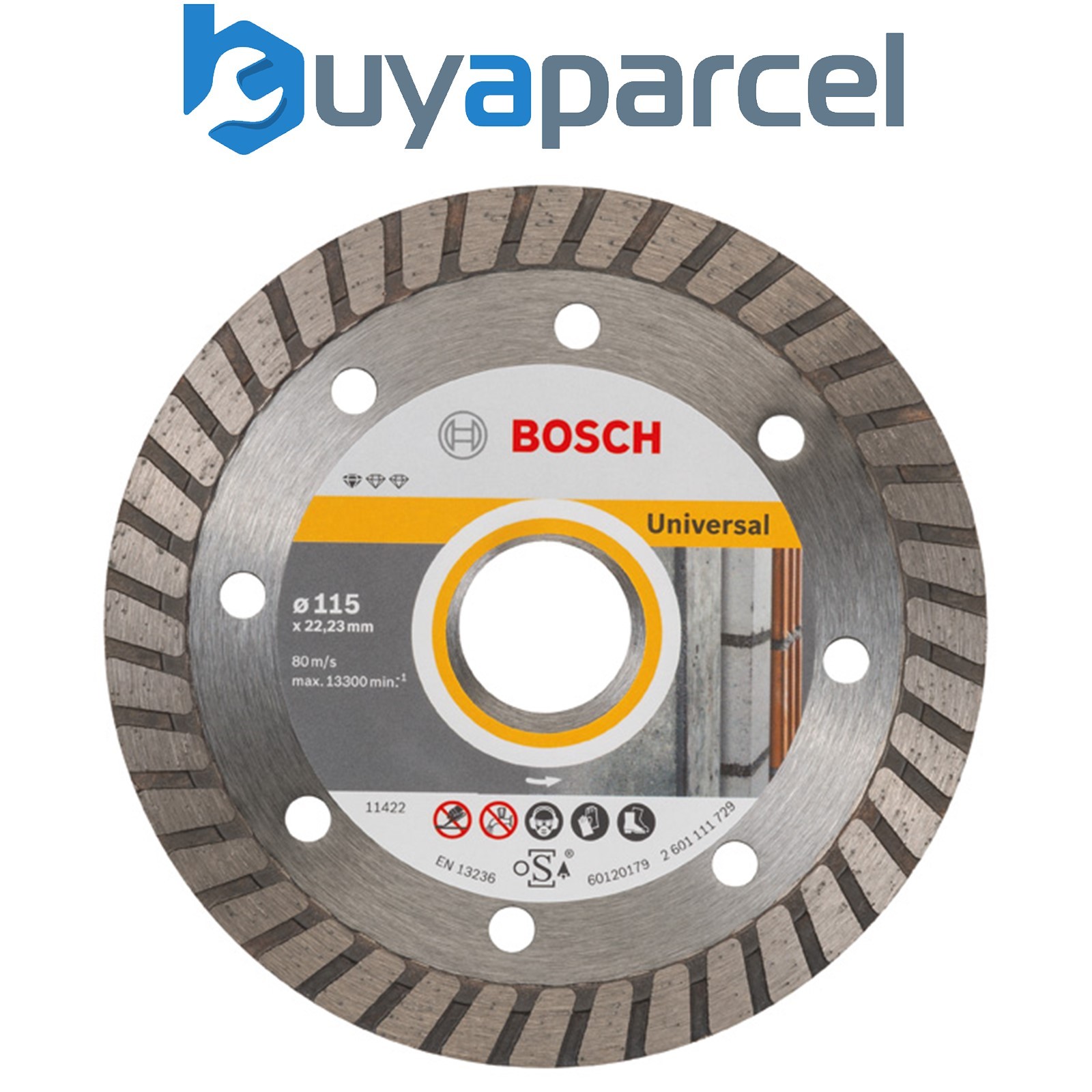 Bosch Standard for Universal Turbo diamond cutting disc 2608602393