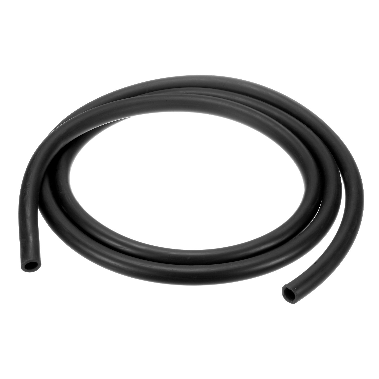Lubricating Oil Hoses, 10mm (3/8Inch) ID 9.84FT Rubber Tubing for Garden [Black]