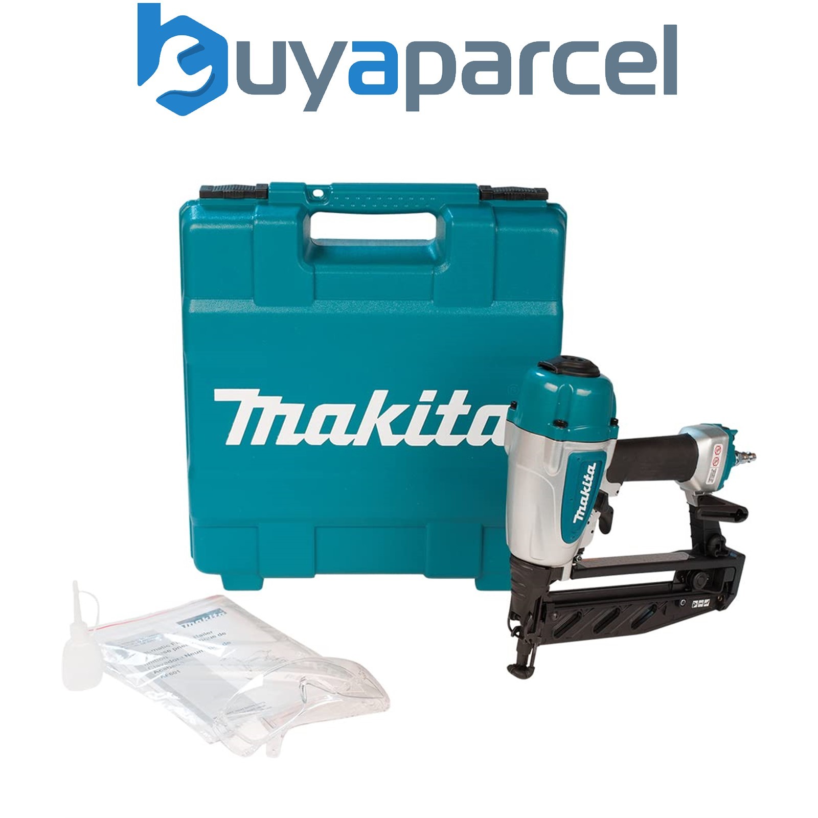 Makita AF601 16g Guage Brad Nail Air Pin Nailer Pneumatic Pin Gun 25 - 64mm 8.2b