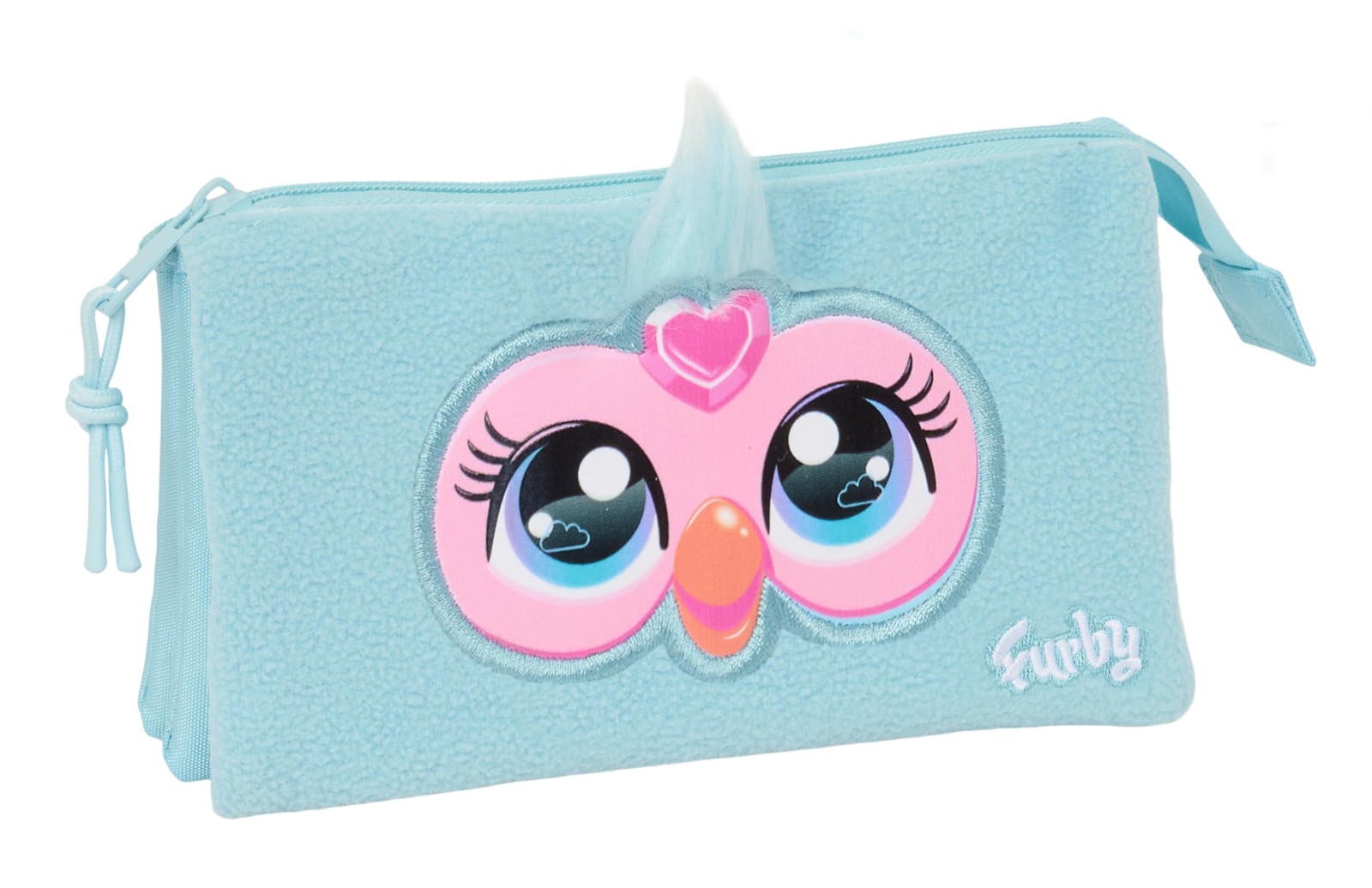 Safta FURBY – Triple Pencil Case, Children's Pencil Case, Ideal for School-Aged