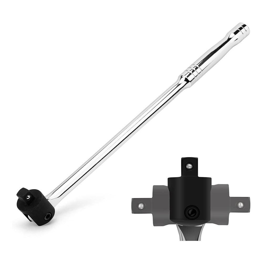 1/2 Breaker Bar Kit 1/2 Inch Drive Silver Accessories S7B71304