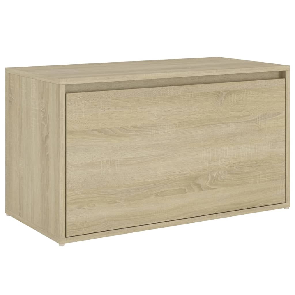 Hall Bench Sonoma Oak Engineered Wood Box Hallway Indoor Storage vidaXL