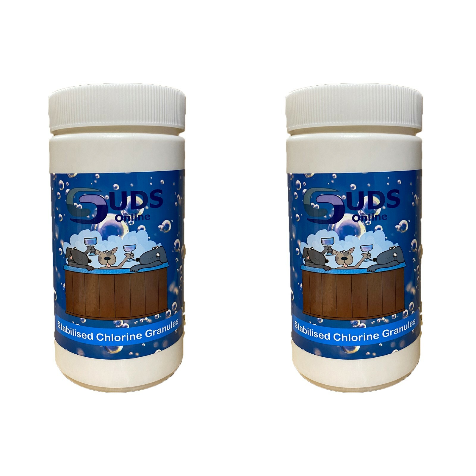 2kg Stabilised Chlorine Granules for Swimming Pools, Spa, Hot Tubs