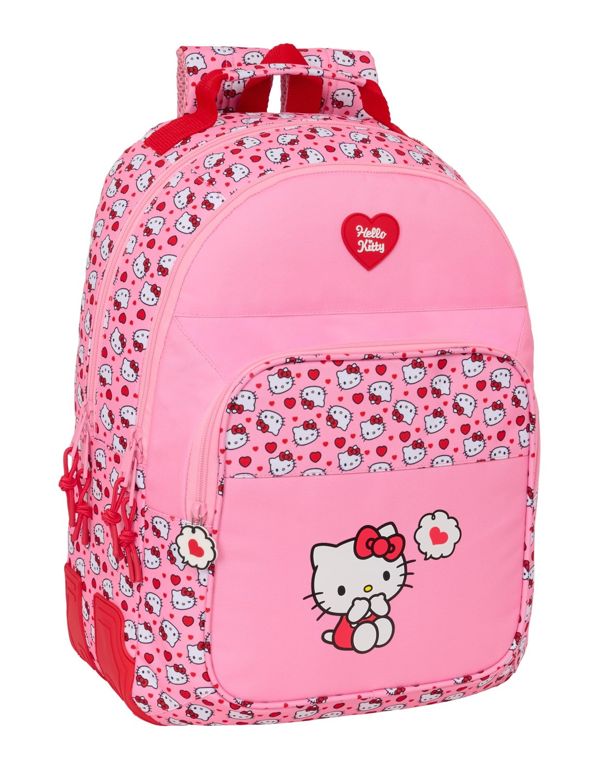 HELLO KITTY – Children's School Backpack, Ideal for Children of Different Ages,