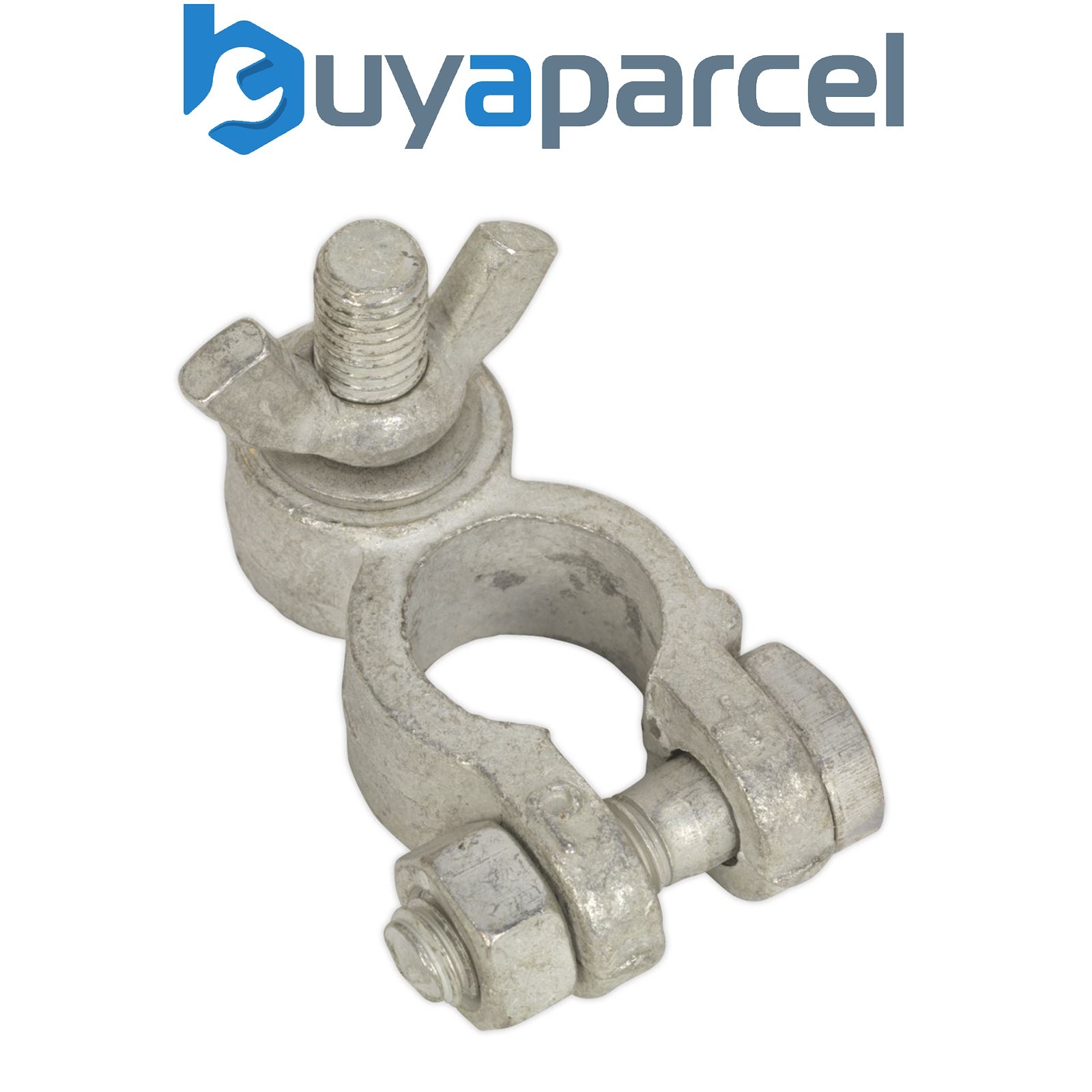 Sealey BTP23 Battery Terminal Post with Washer & Wing Nut Positive 24V - Pack of