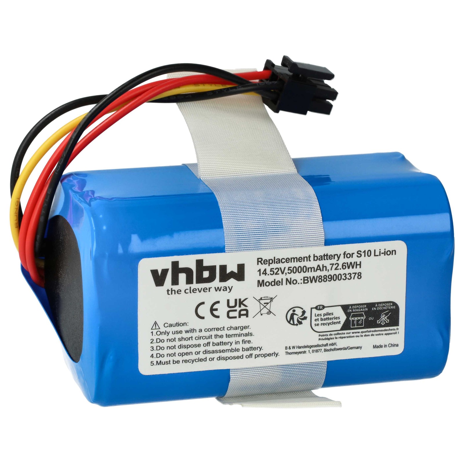 Battery for 360 S10 QH100003 X100 Max X100 5000mAh 14.52V