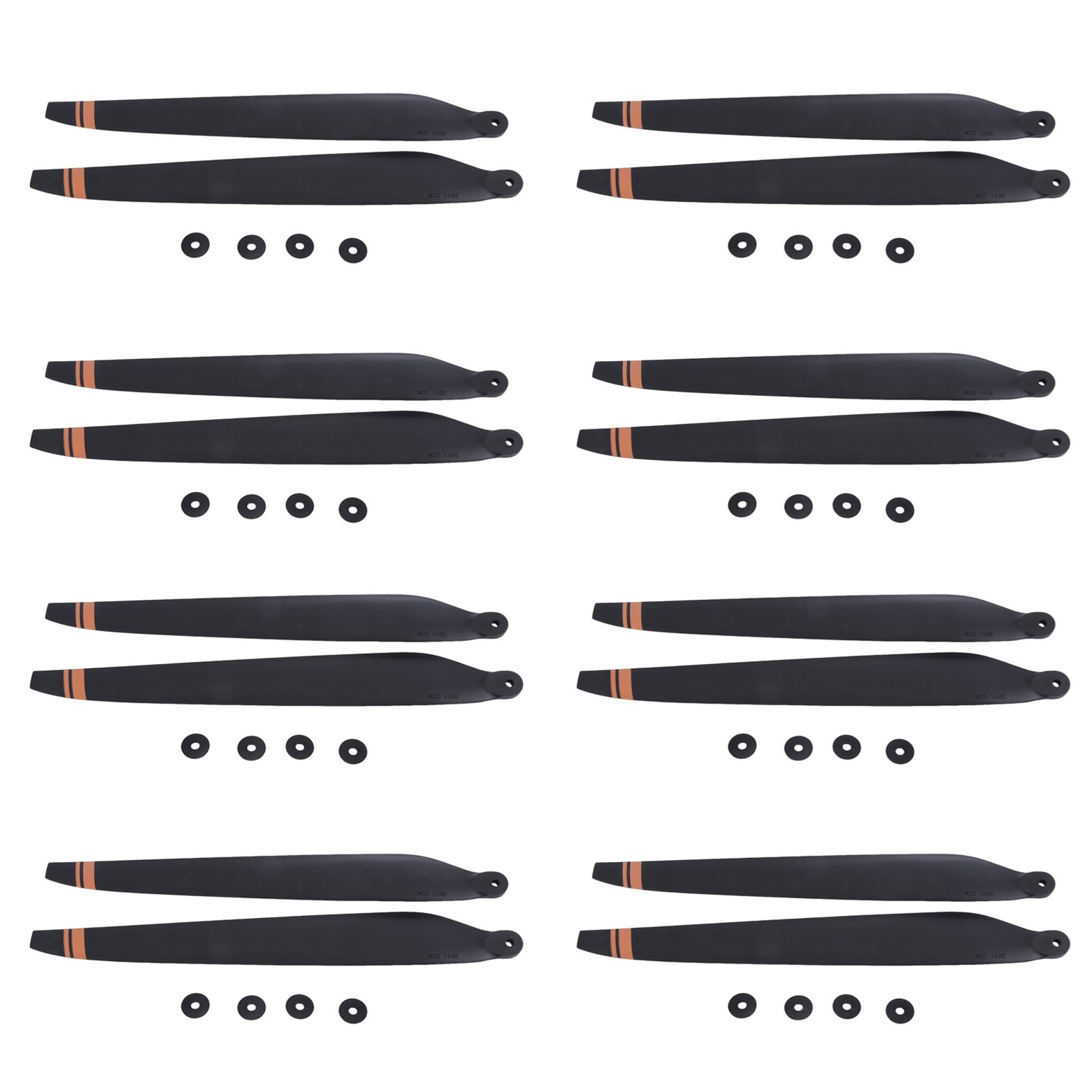 16 PCS 3011 Folding Propeller CCW for X8 8120 System for Agricultural4444