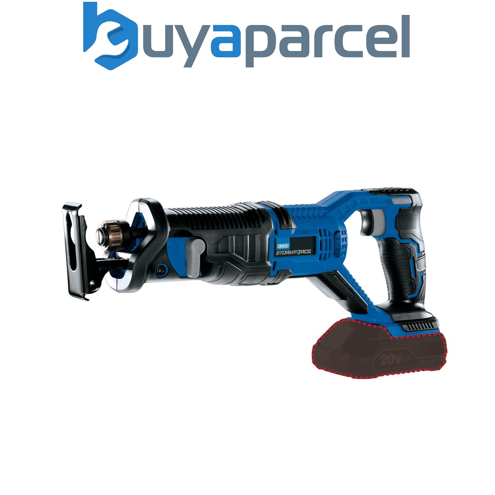 Draper 89459 Draper Storm Force 20V Reciprocating Saw (Sold Bare)