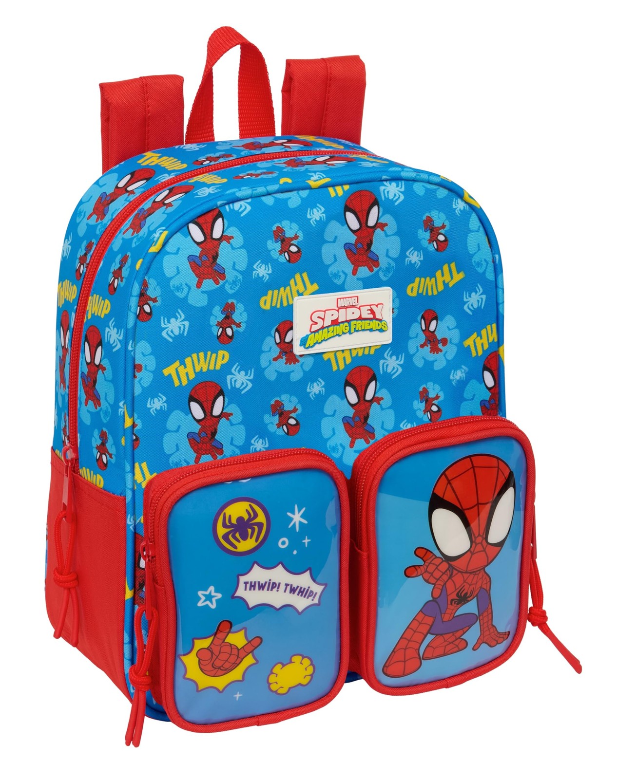 SPIDEY – Nursery Backpack, Adaptable to Cart, Easy Cleaning, Ideal for Children