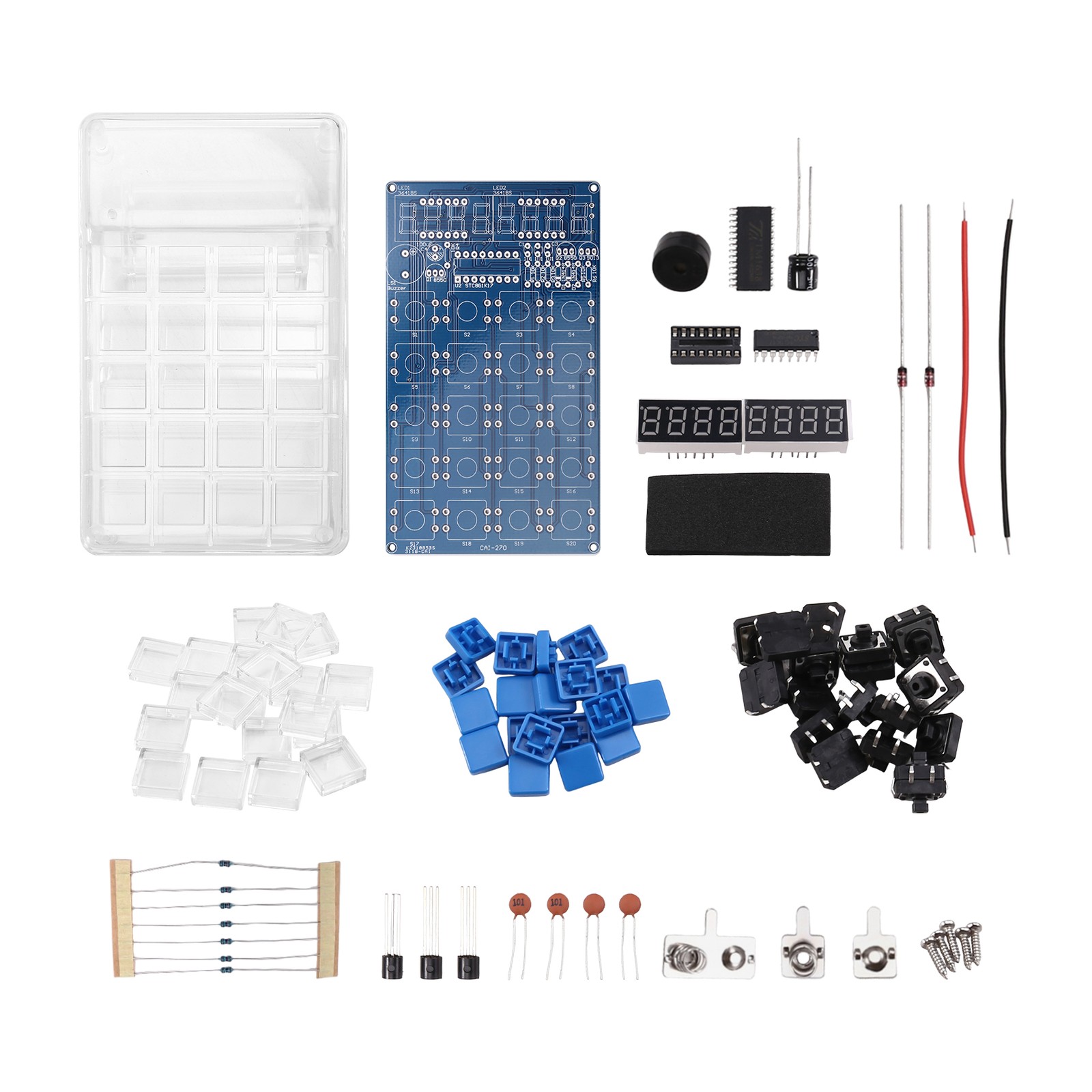 3X(LED Display DIY Calculator Project Kit: Practice Soldering & Electronic8174