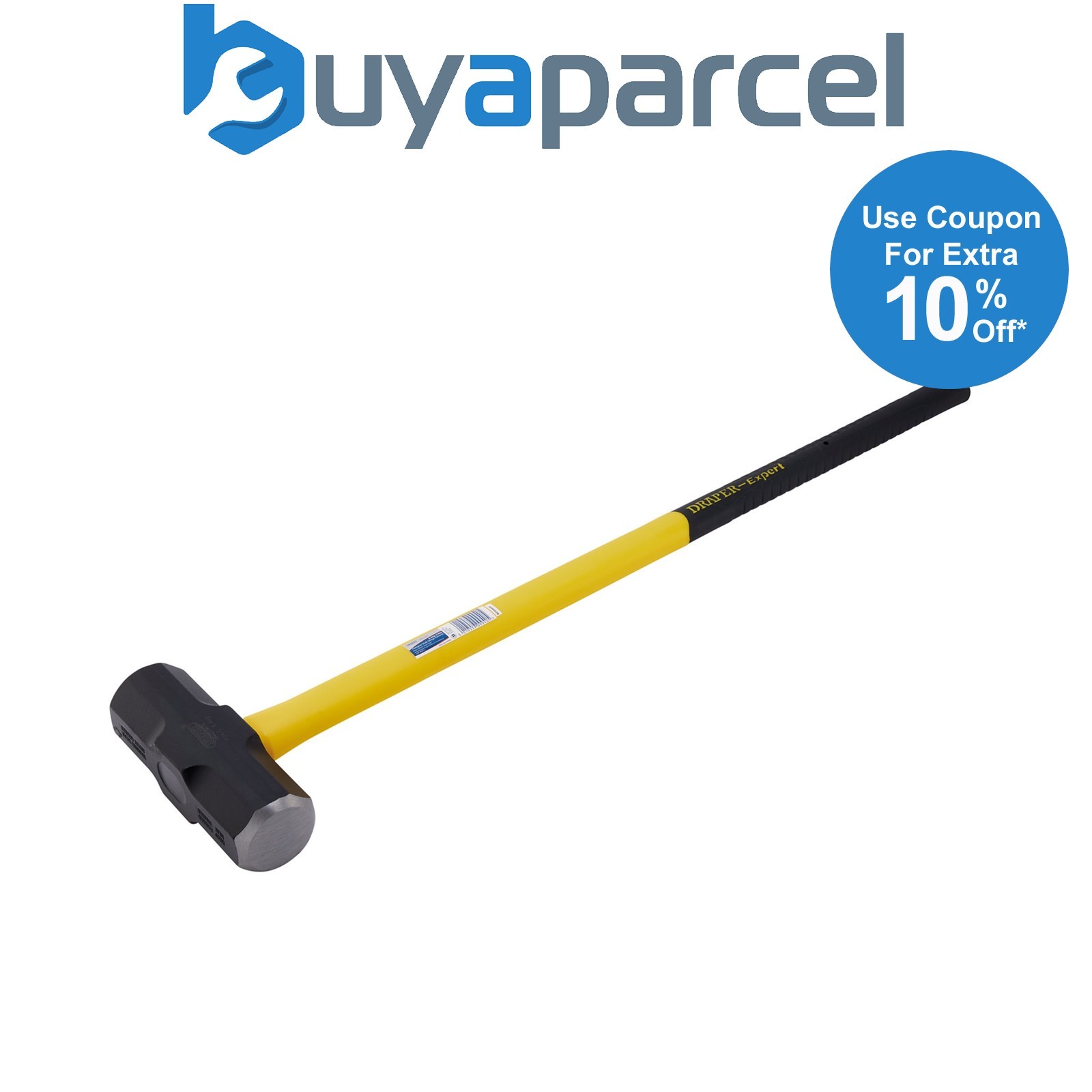 Draper 09940 Draper Expert Fibreglass Shaft Sledge Hammer, 6.4kg/14lb