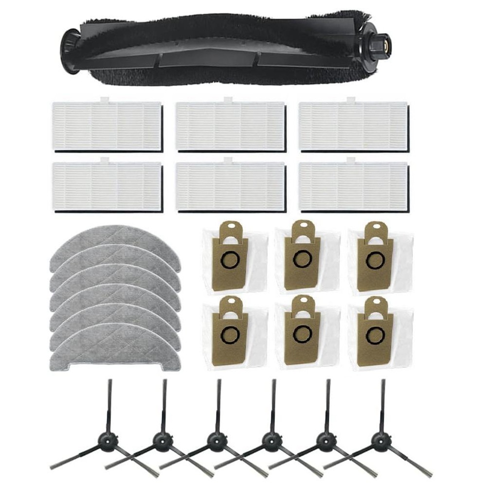Replacement Parts Main Rolling Brushes Side Brushes Filters Dust Bags Rags4669