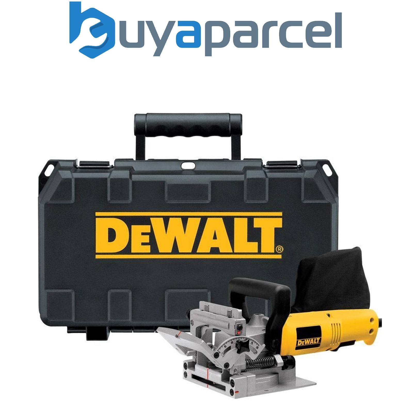 Dewalt DW682K Biscuit Jointer Kit Dowel Joint 600W 240V - Kit Box Version