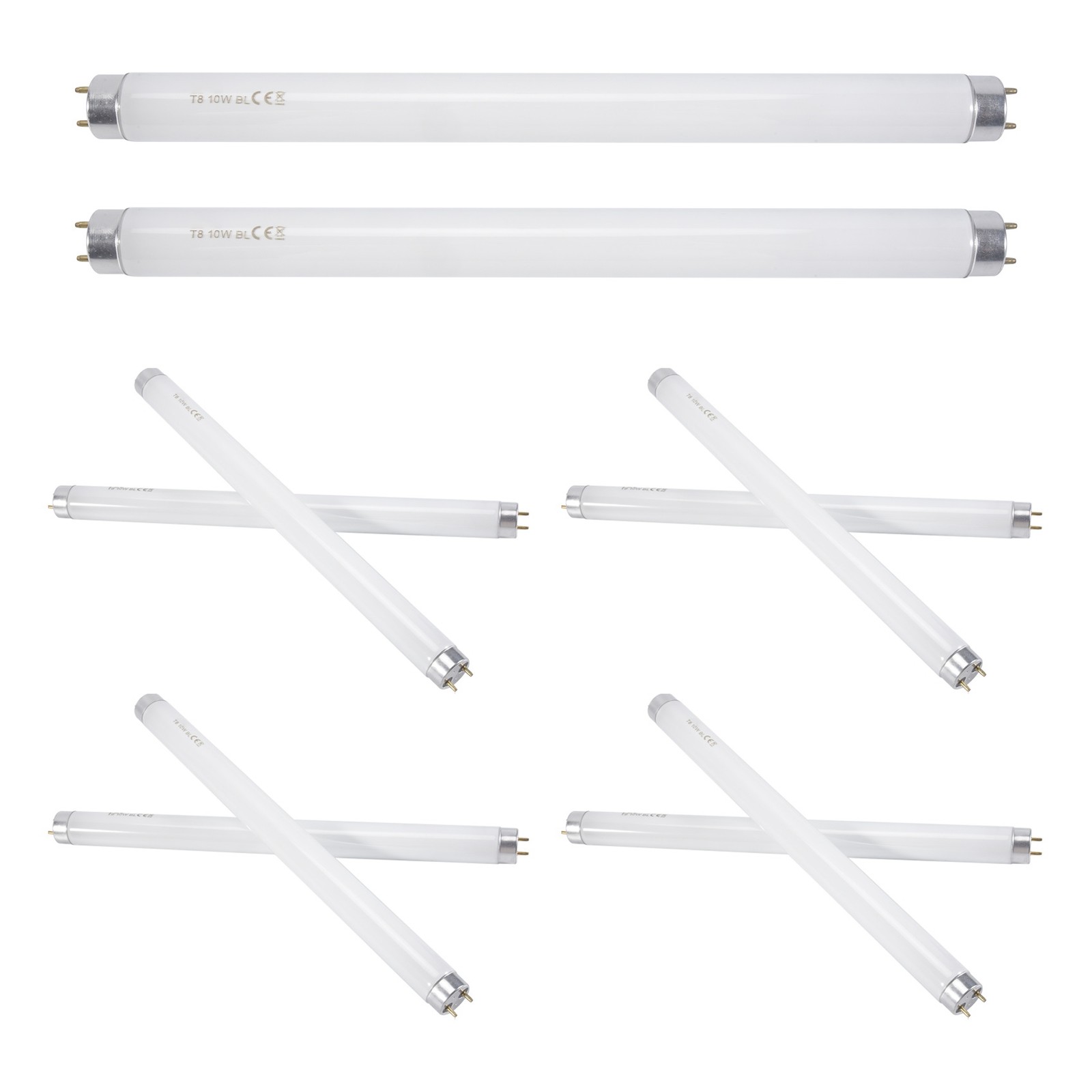 10 Pack Bug Zapper Replacement Light Bulbs 10W for 20W Indoor Bug Zapper,4706